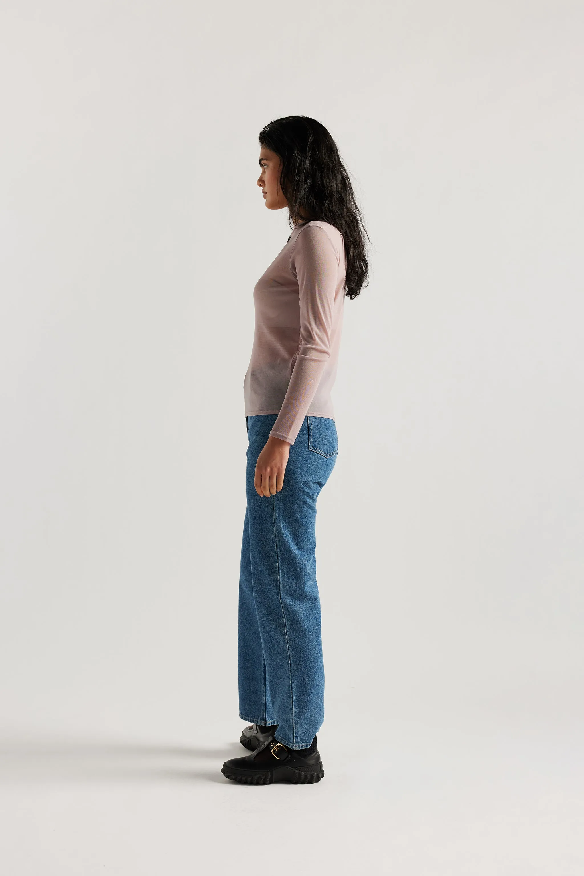 Exist Mesh Top Mauve sold by Kloke product image thumbnail 3