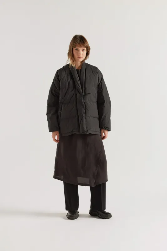 Nimbus Kimono Jacket Vintage Black made by Kloke