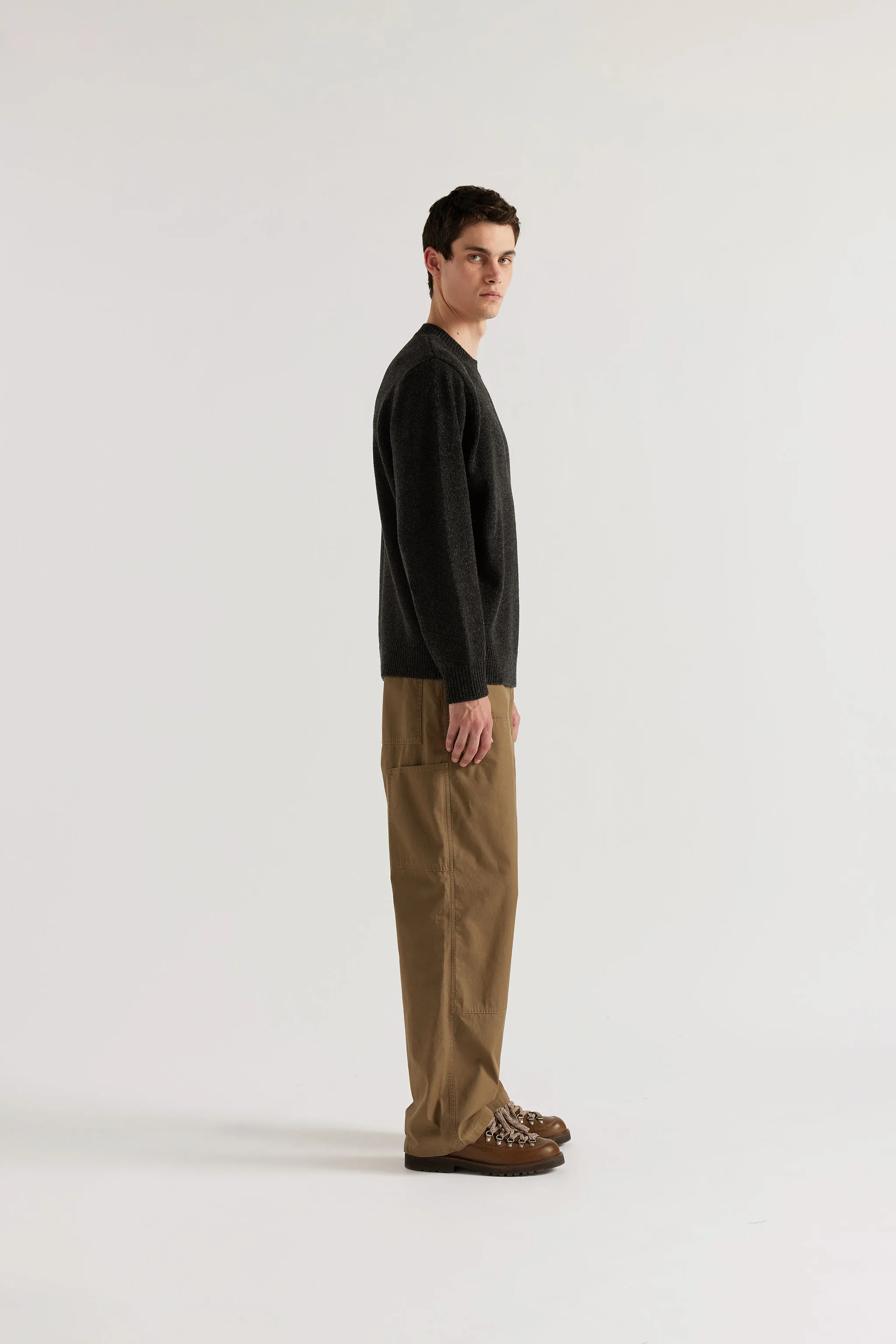 Vellum Knit Sweater Charcoal sold by Kloke product image thumbnail 3