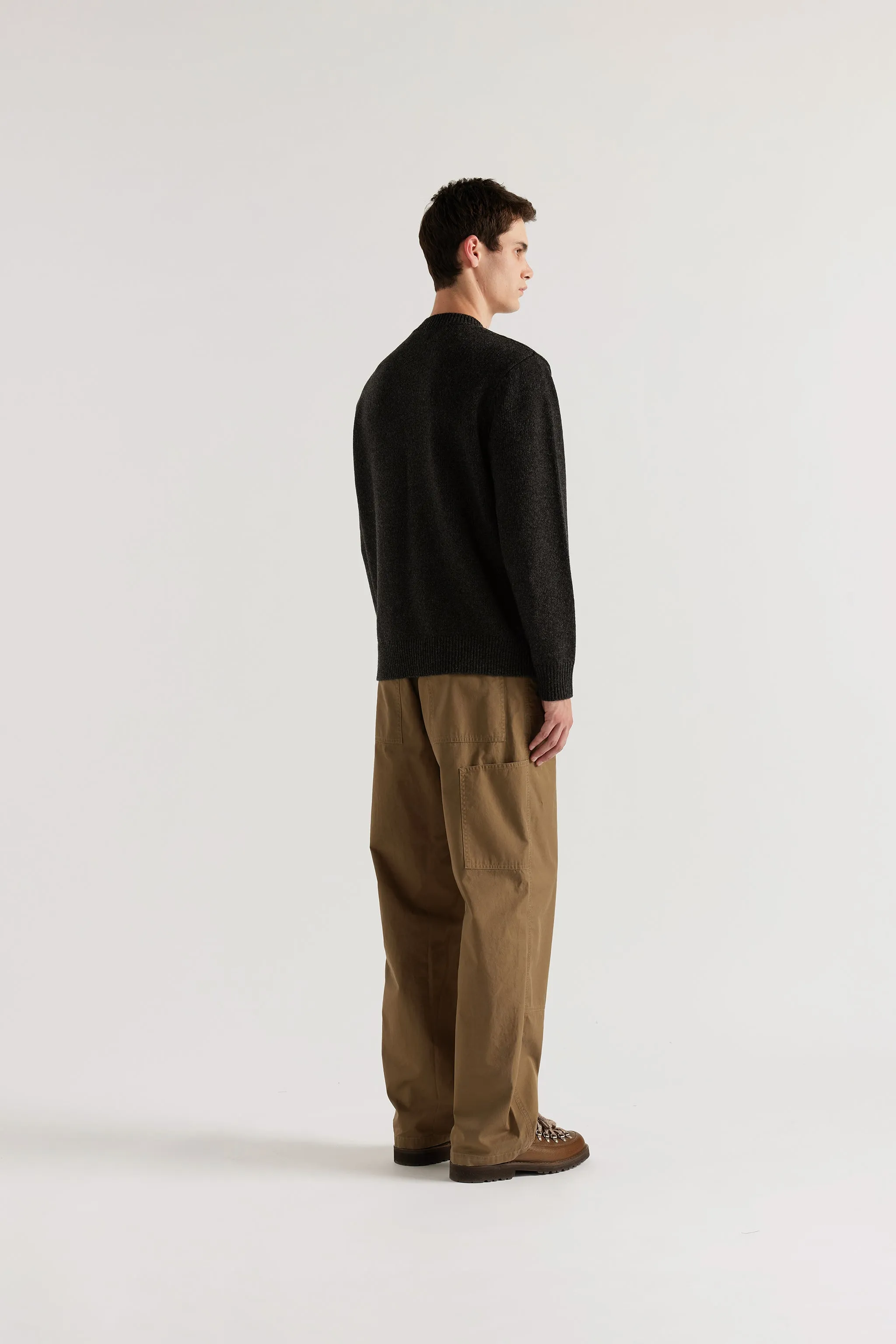 Vellum Knit Sweater Charcoal sold by Kloke product image thumbnail 4