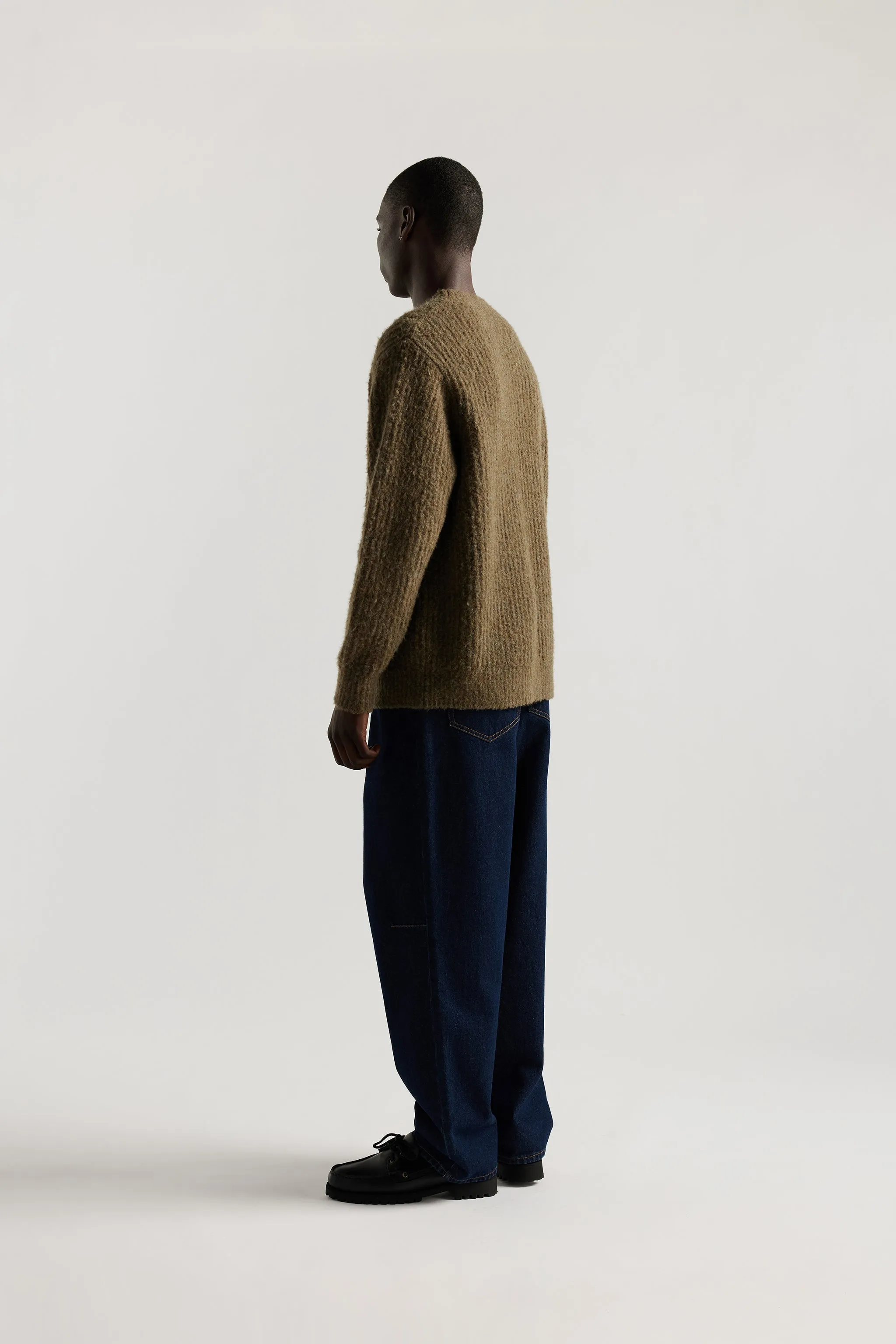 Spore Knit Sweater Olive sold by Kloke product image thumbnail 3