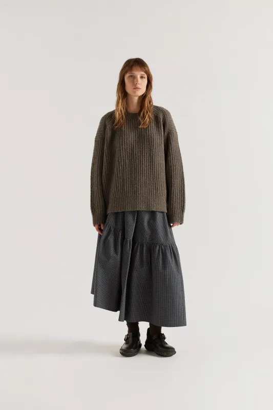 Flutter Sweater Pale Pewter made by Kloke