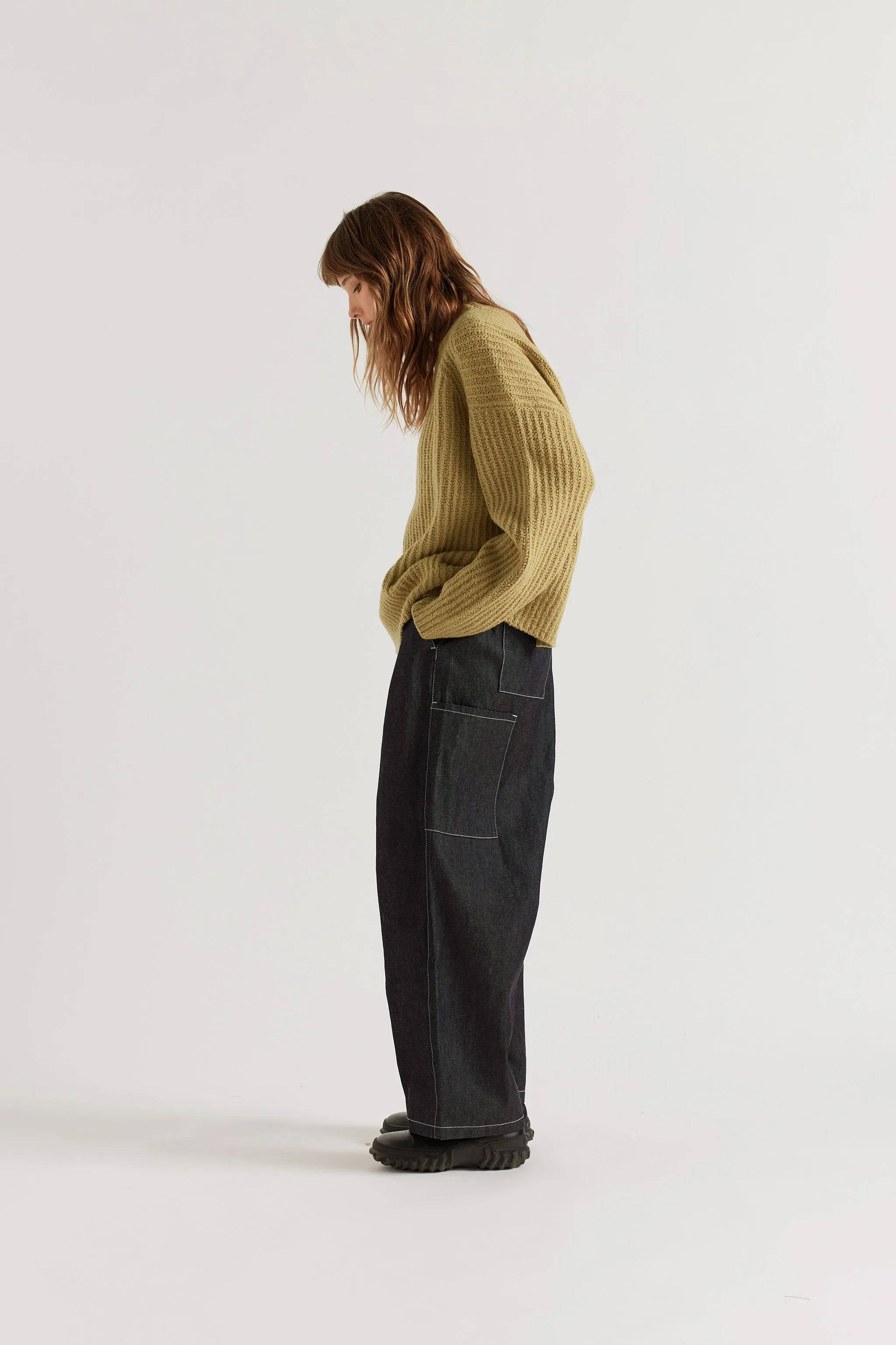 Flutter Sweater Pale Chartreuse sold by Kloke product image thumbnail 3