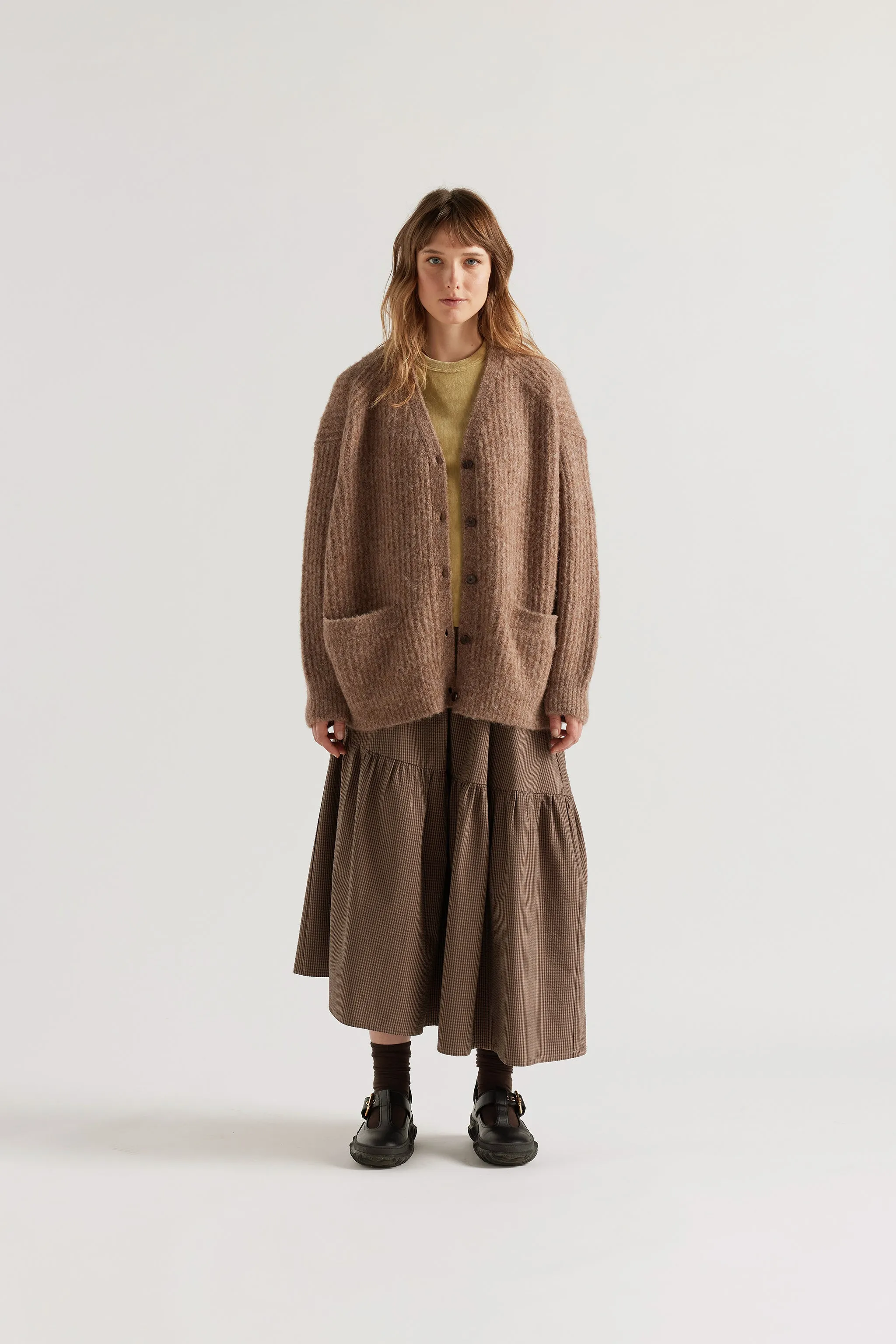 Bloom Cardigan Walnut sold by Kloke product image thumbnail 2