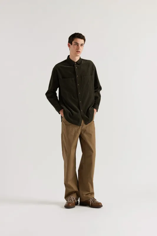 Equinox Cord Shirt Brown made by Kloke