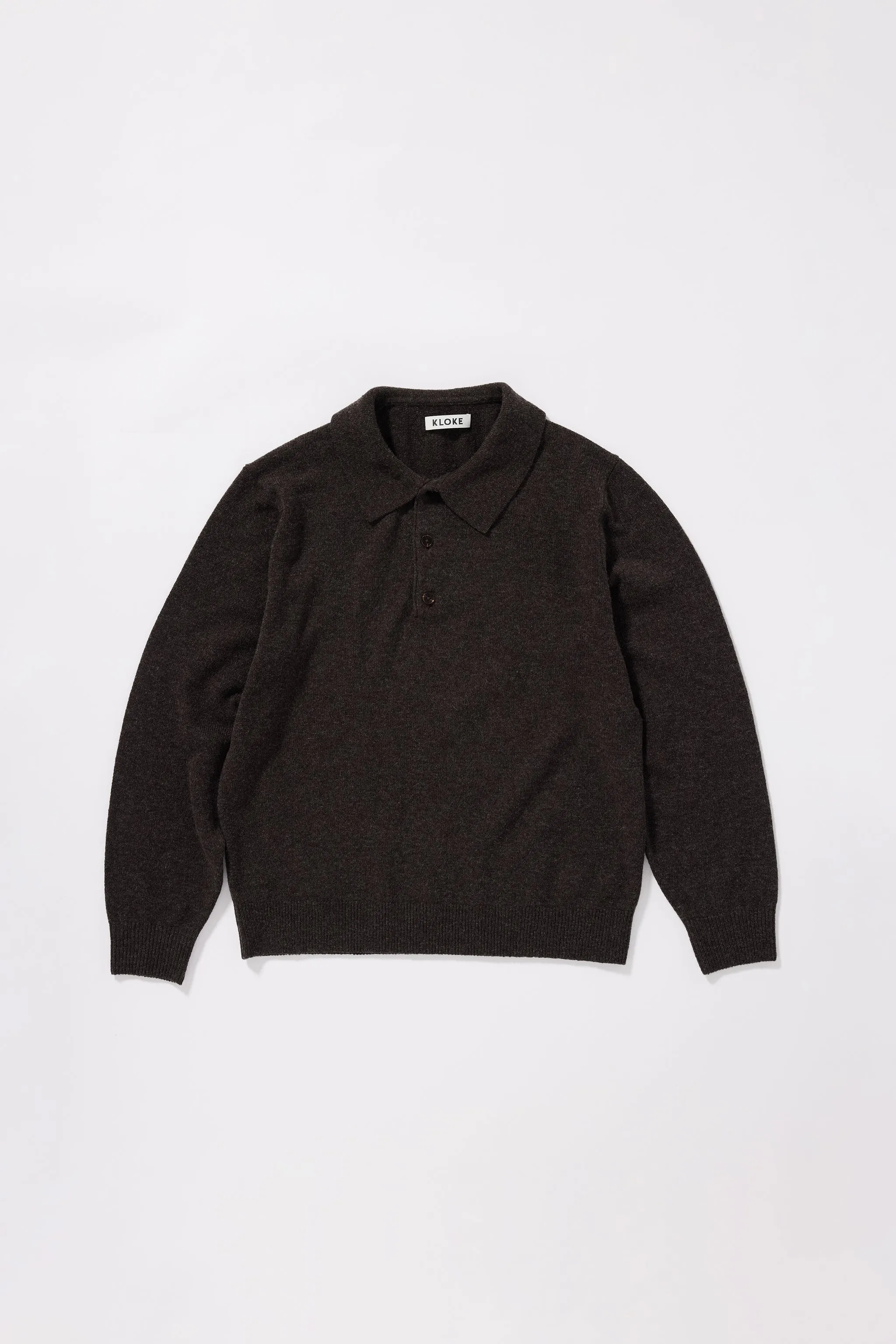 Ash Collared Knit Coffee sold by Kloke product image thumbnail 5