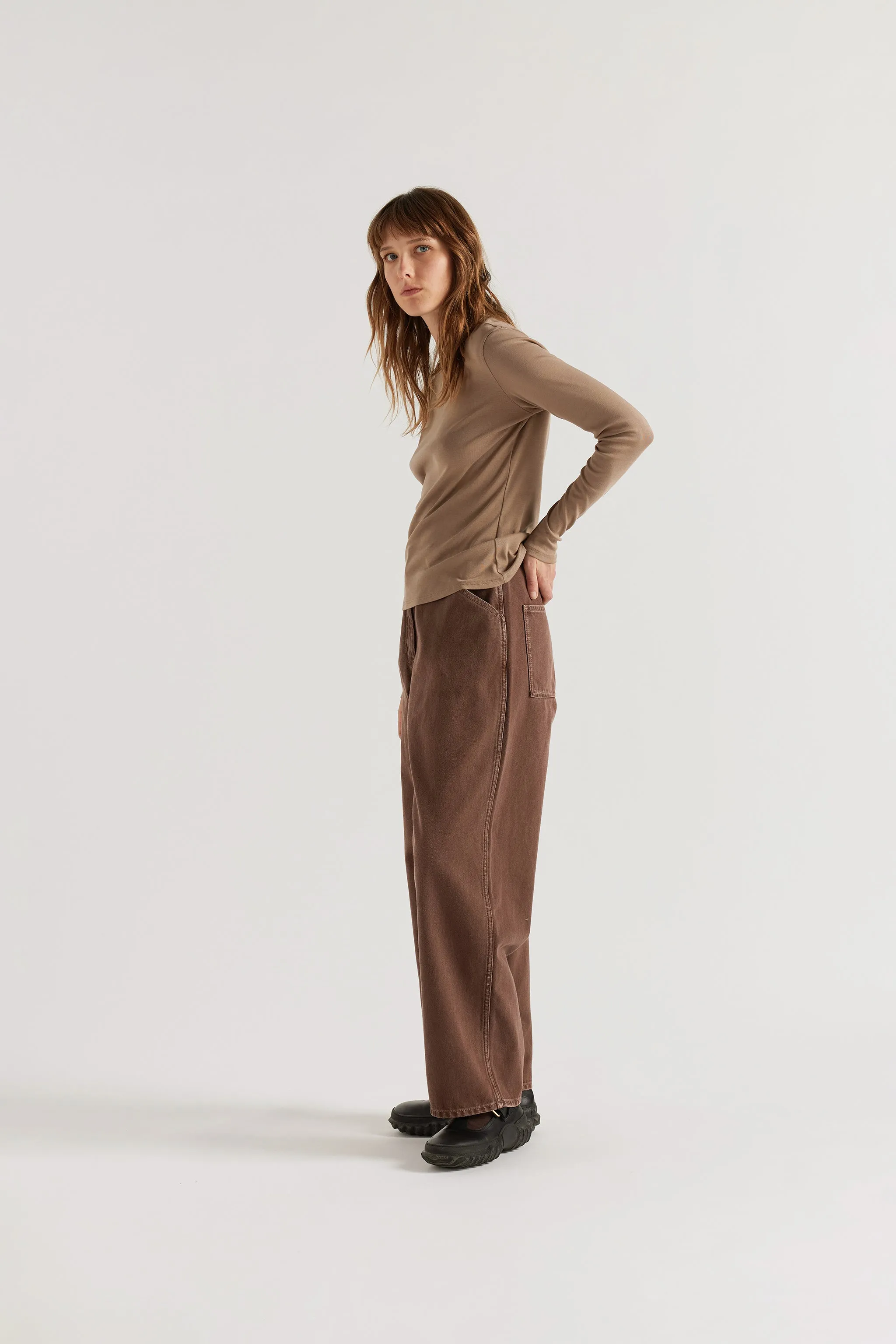 Convex L/s Top Fawn sold by Kloke product image thumbnail 2