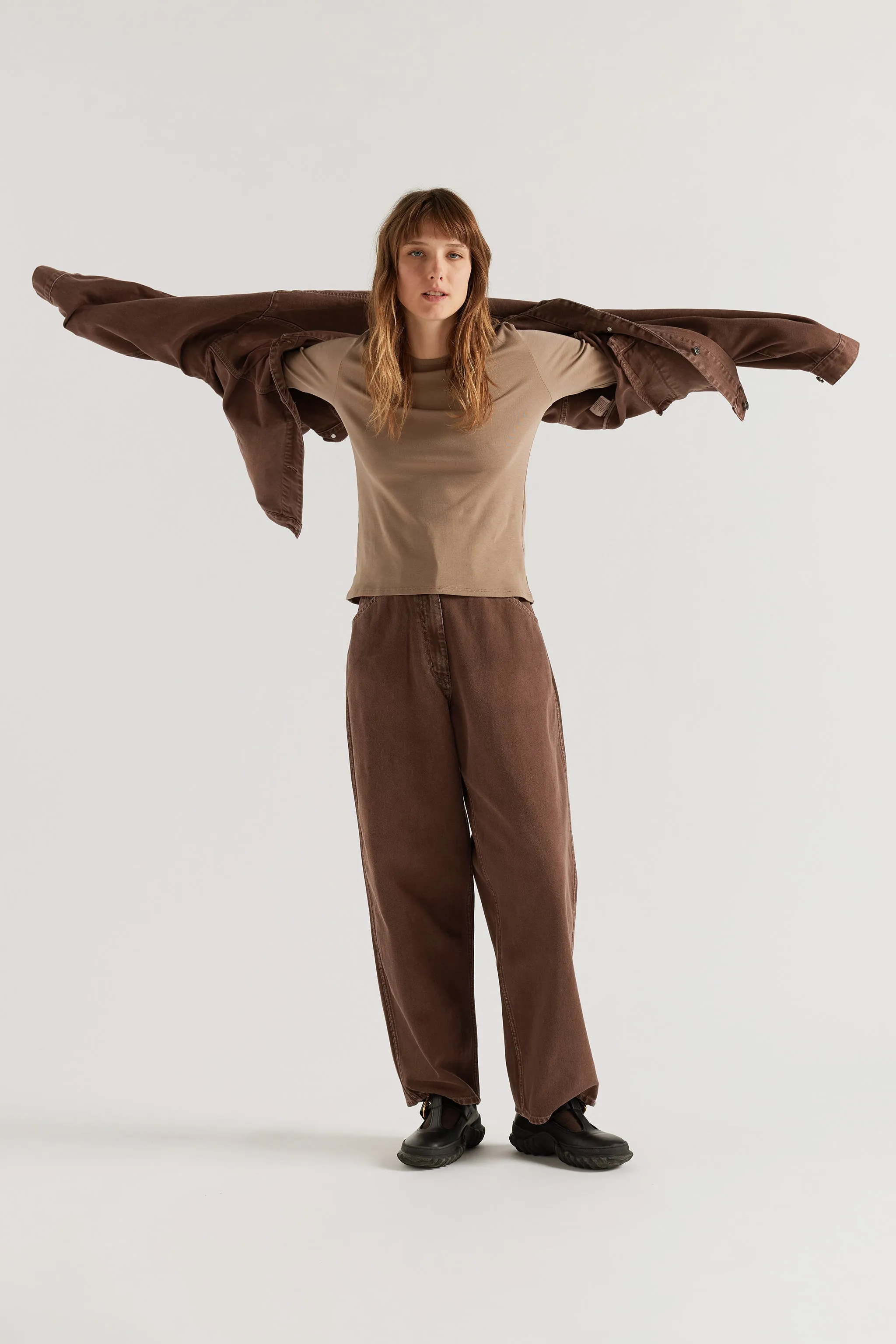 Convex L/s Top Fawn sold by Kloke product image thumbnail 3