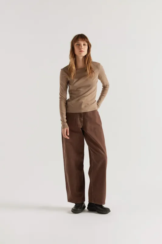 Convex L/s Top Fawn made by Kloke