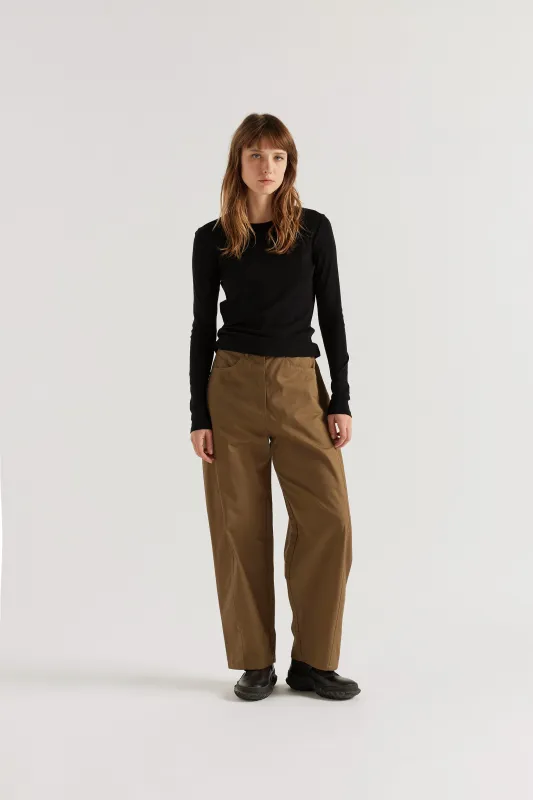 Convex L/s Top Black made by Kloke