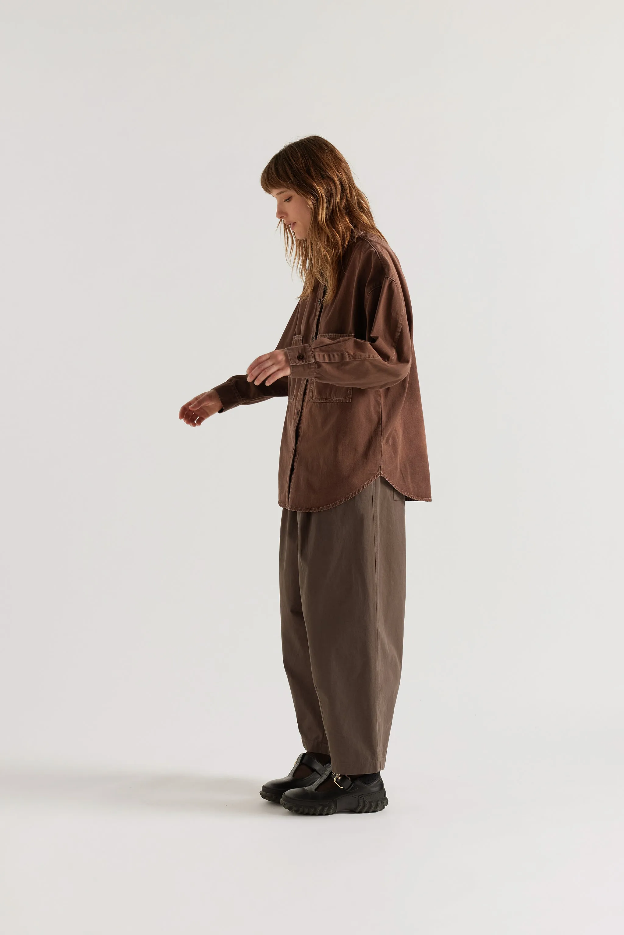 Iris Denim Shirt Brown Fade sold by Kloke product image thumbnail 3