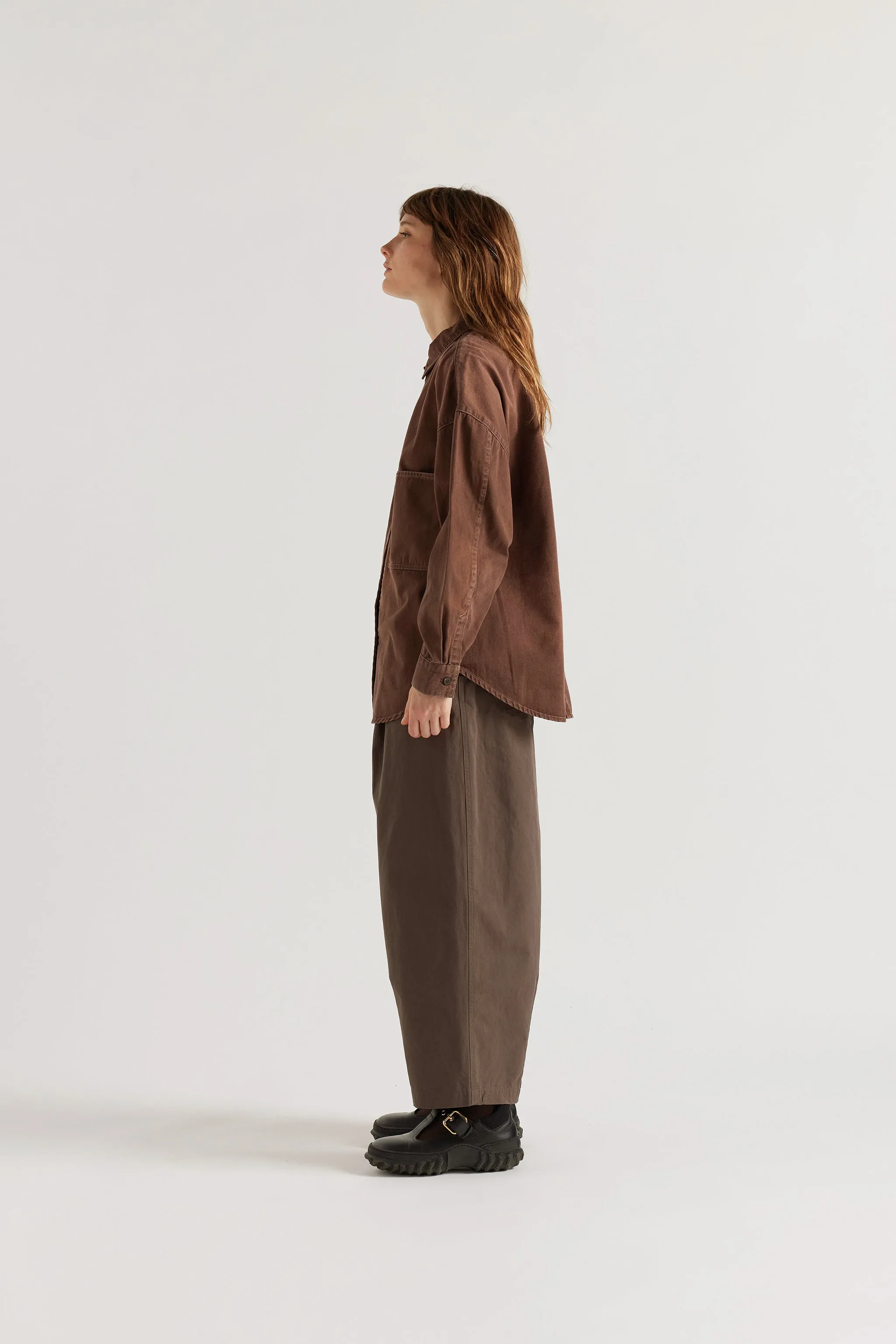 Iris Denim Shirt Brown Fade sold by Kloke product image thumbnail 2