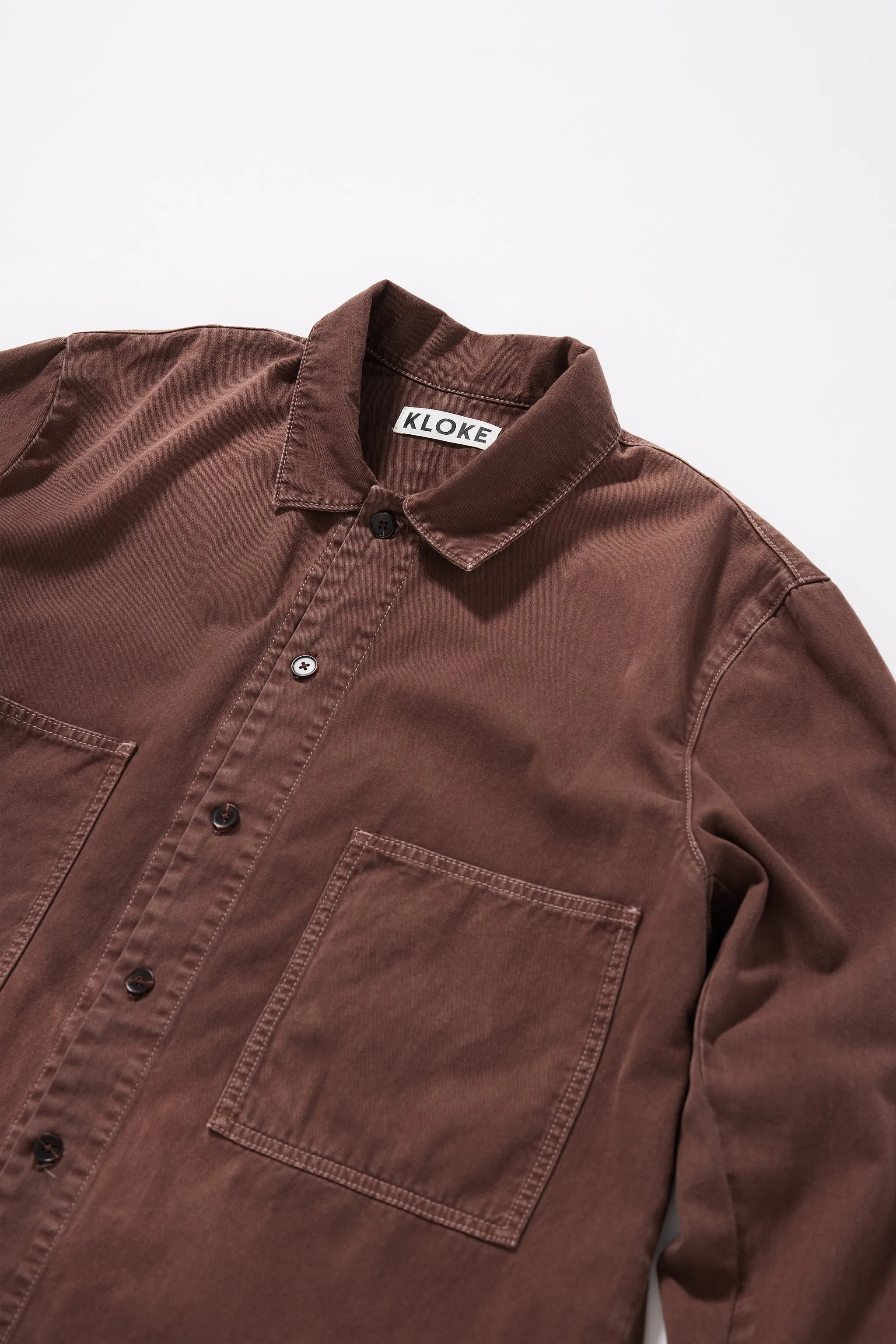 Iris Denim Shirt Brown Fade sold by Kloke product image thumbnail 4