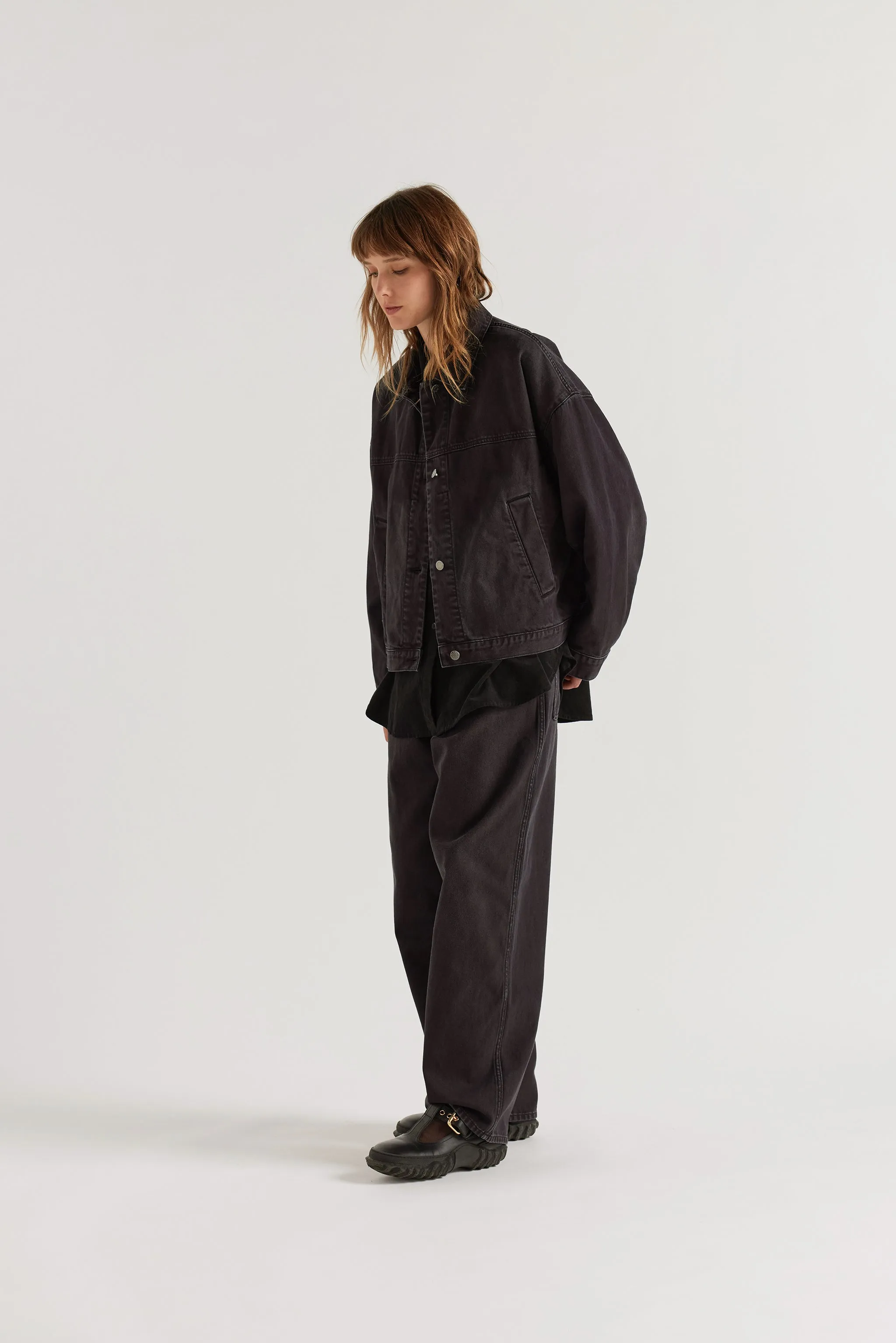 Halt Denim Jacket Black Fade sold by Kloke product image thumbnail 3