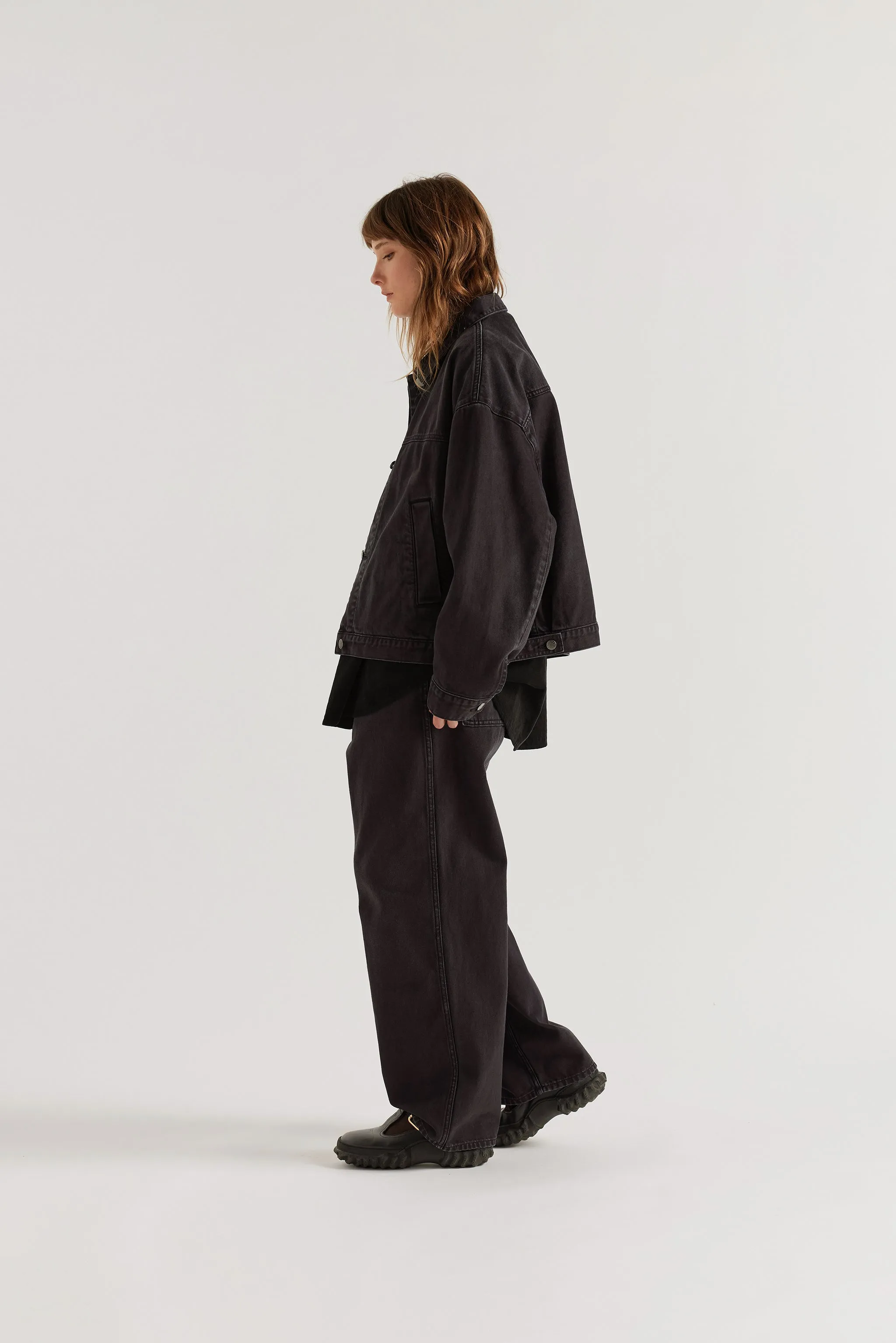 Halt Denim Jacket Black Fade sold by Kloke product image thumbnail 5