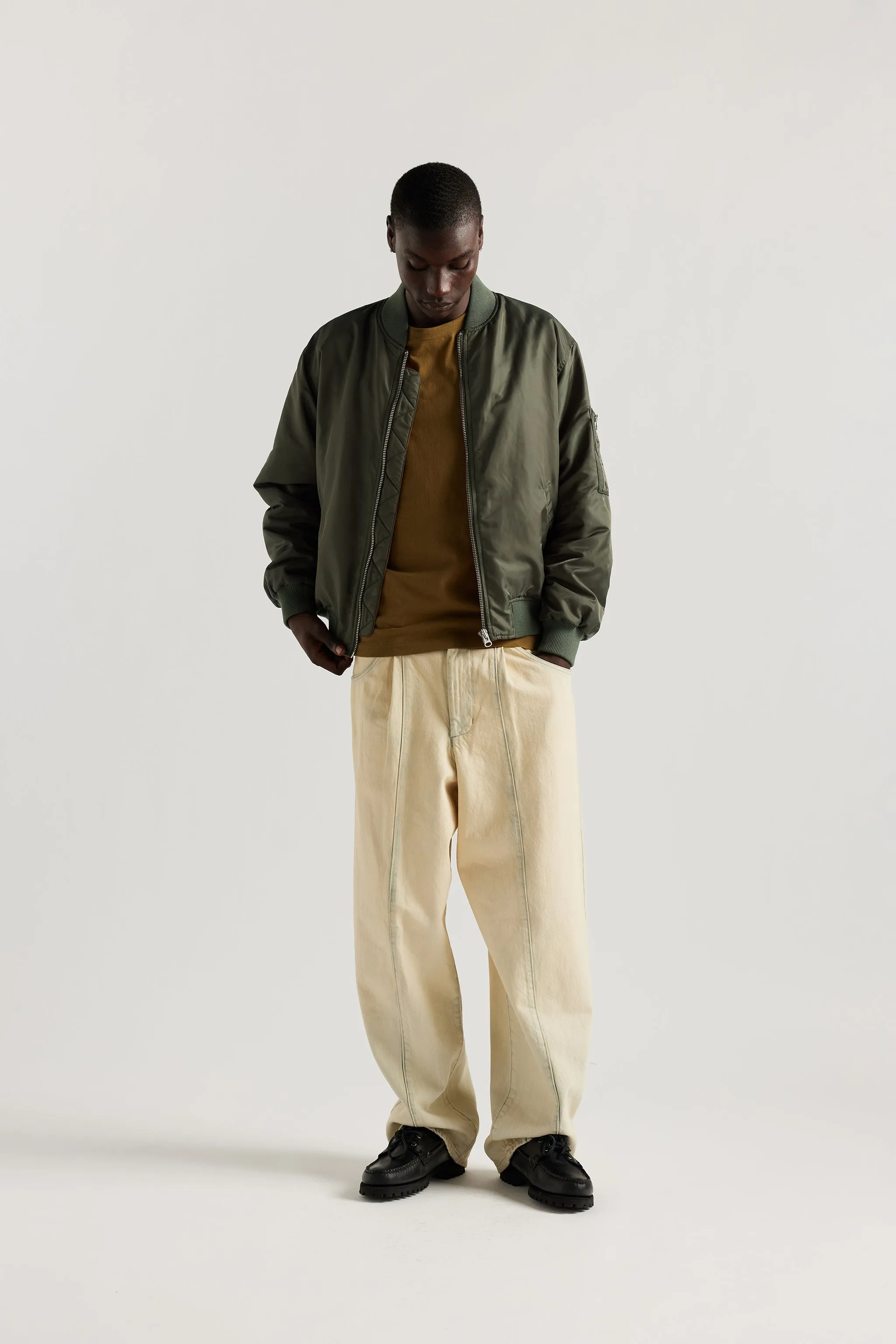 Lyric Bomber Dusty Olive sold by Kloke product image thumbnail 2