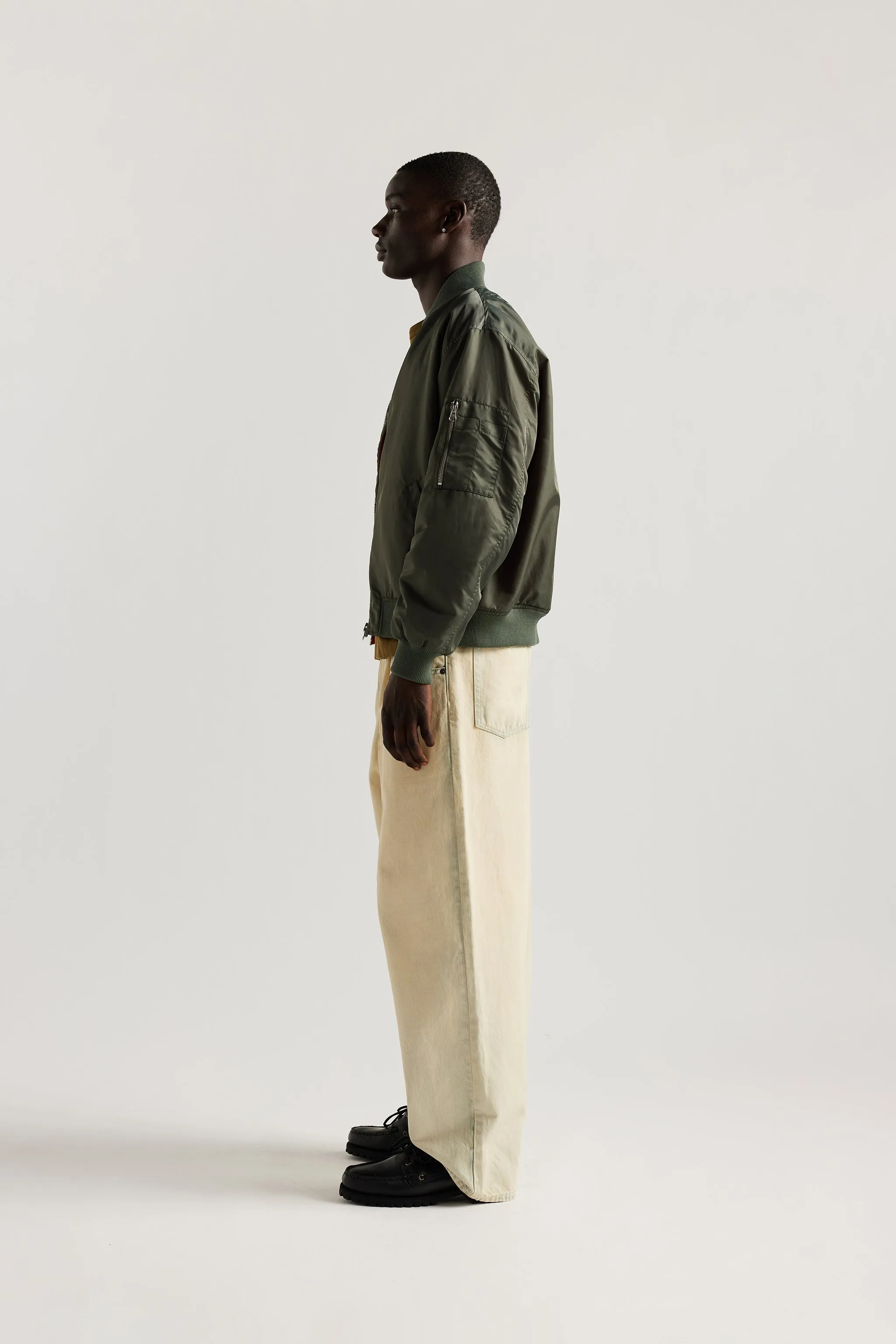 Lyric Bomber Dusty Olive sold by Kloke product image thumbnail 5