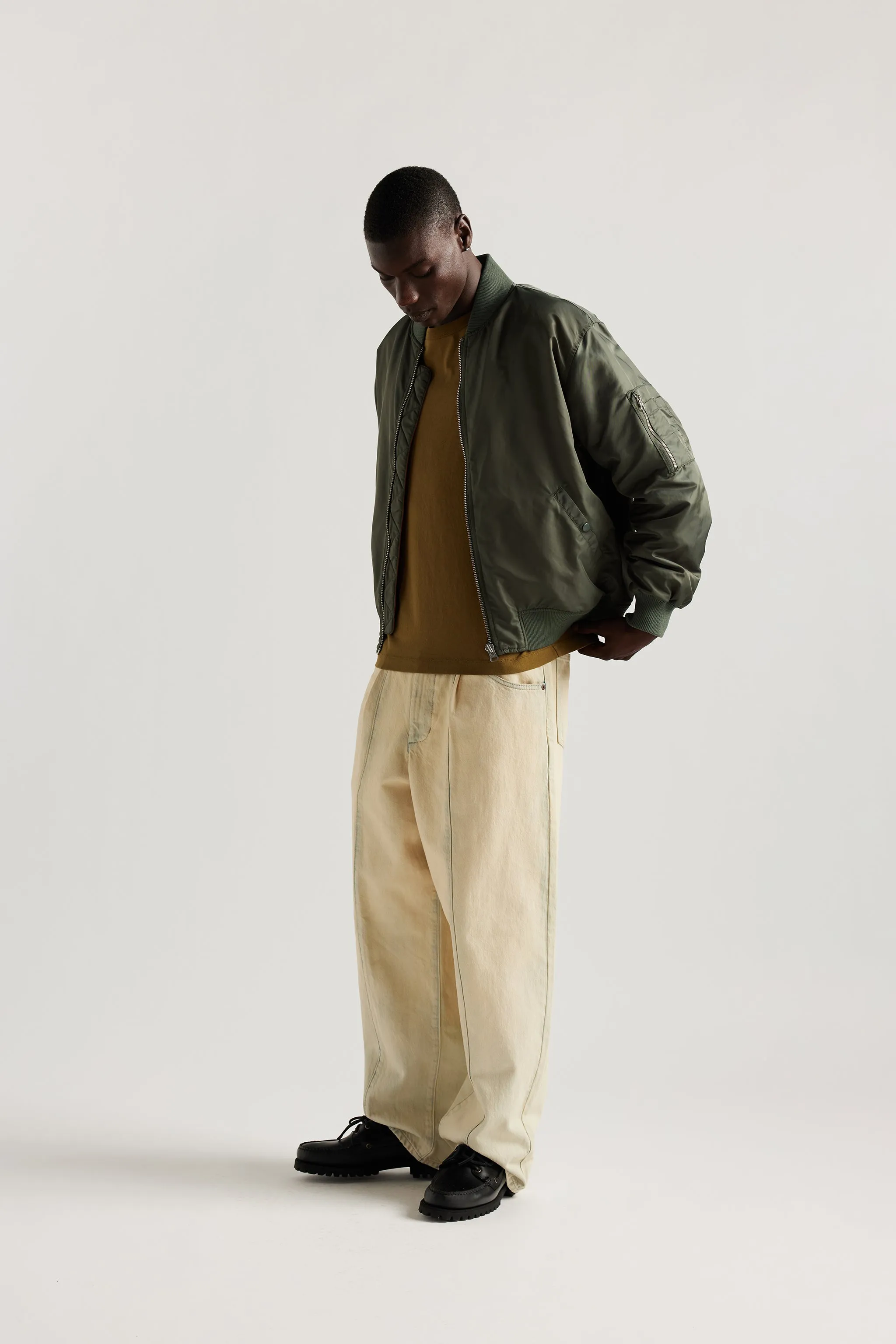Lyric Bomber Dusty Olive sold by Kloke product image thumbnail 4