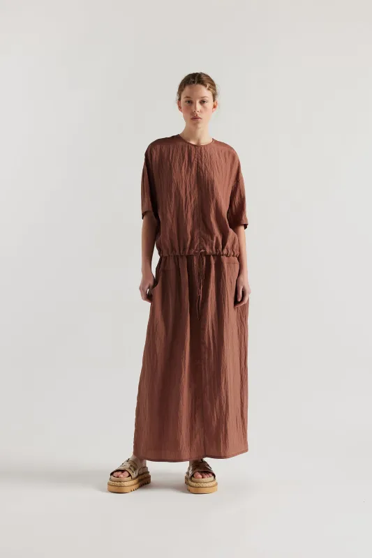 Calm Skirt Cocoa made by Kloke