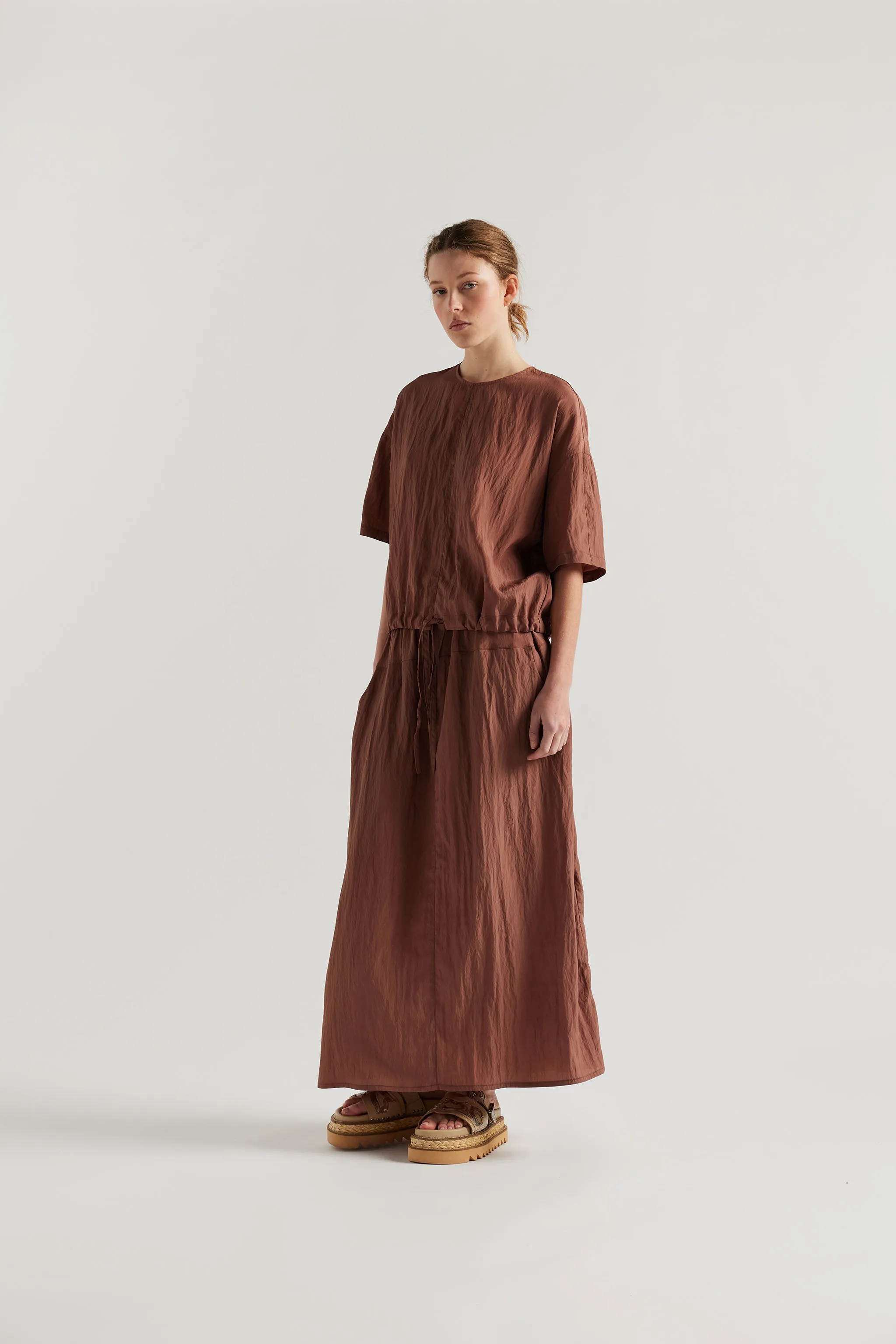 Calm Skirt Cocoa sold by Kloke product image thumbnail 2