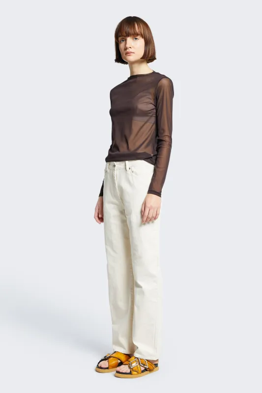 Exist Mesh Top Chocolate made by Kloke