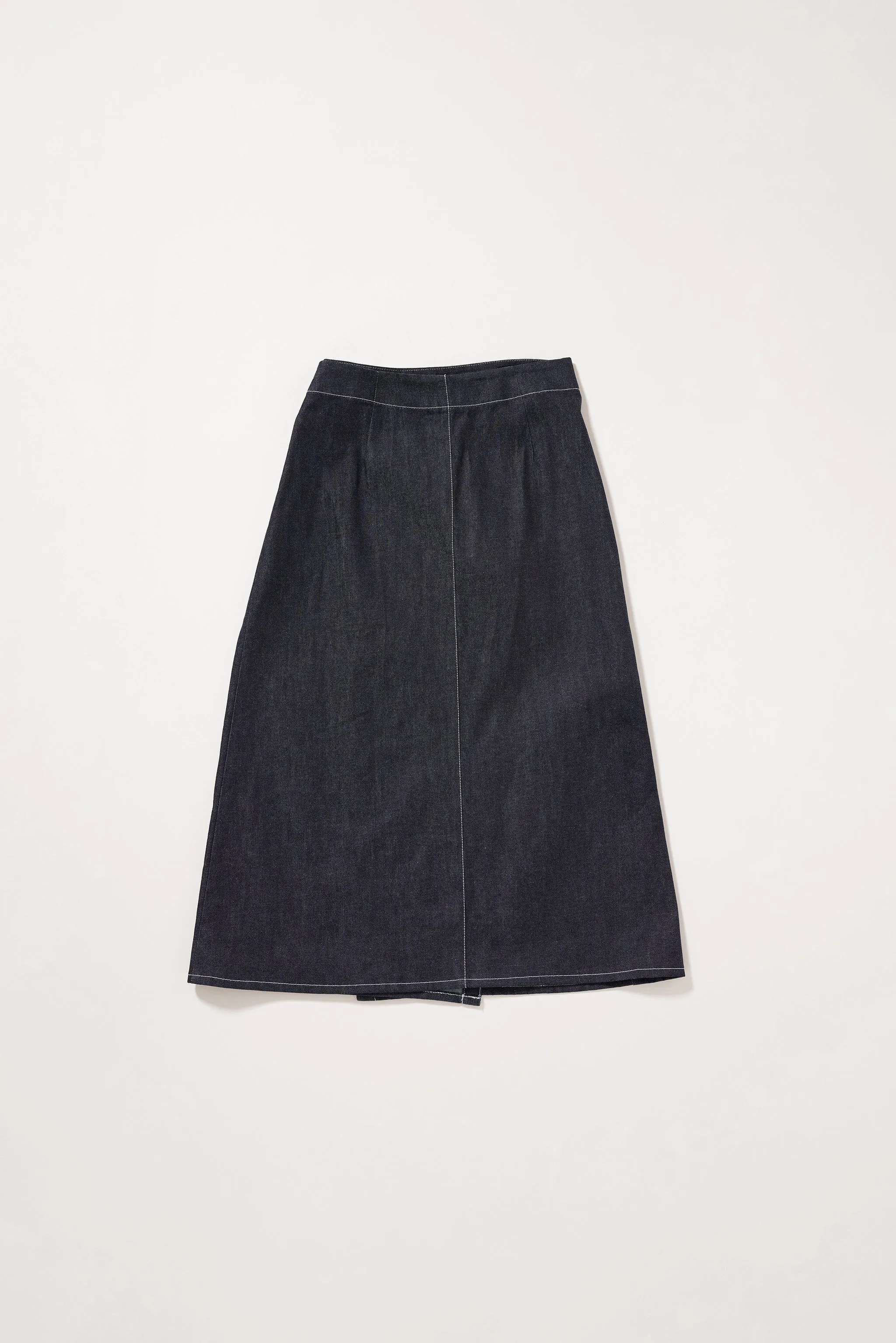 Vital Denim Skirt Dark Indigo sold by Kloke product image thumbnail 5