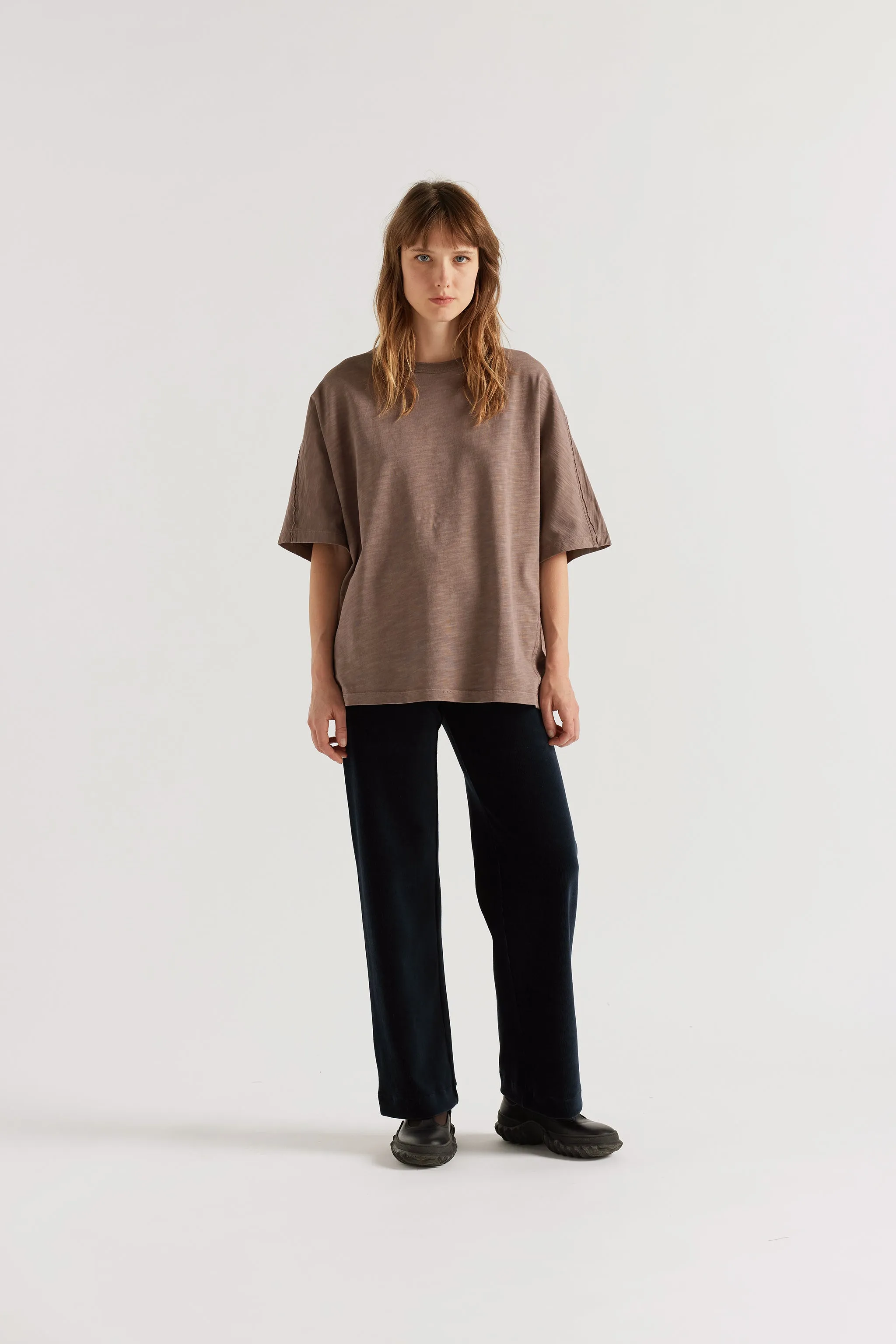 Overdyed Declare Tee Nut Brown sold by Kloke product image thumbnail 4