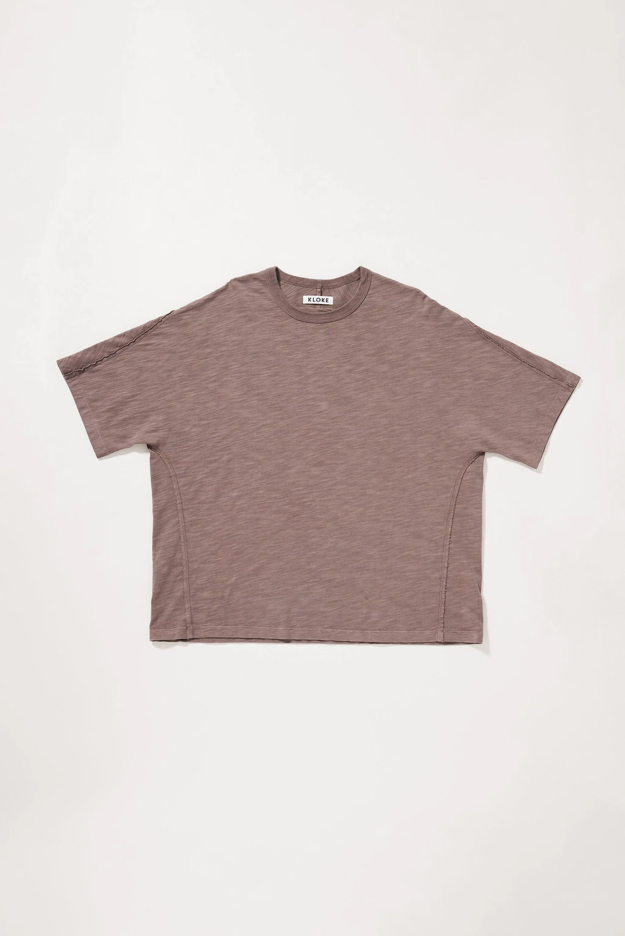 Overdyed Declare Tee Nut Brown sold by Kloke product image thumbnail 5