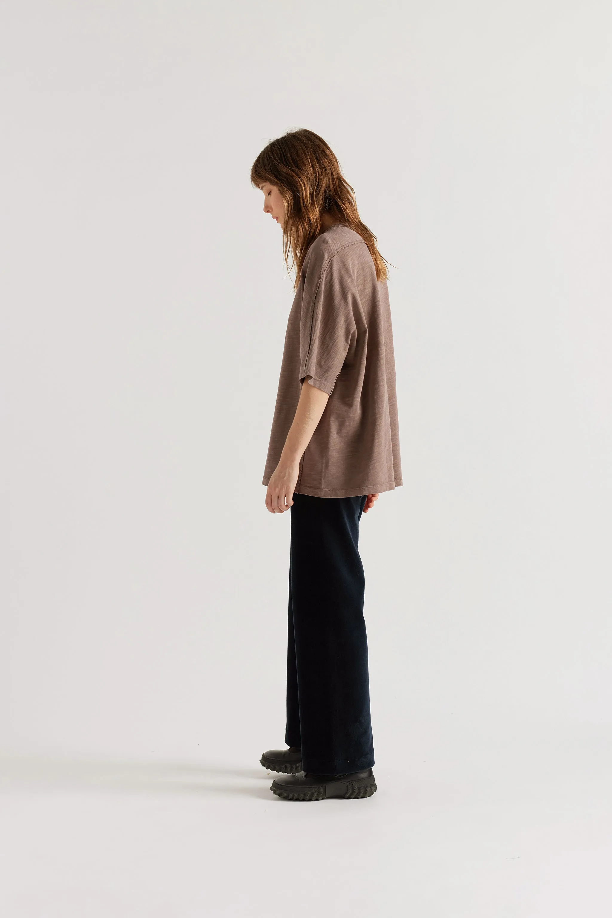 Overdyed Declare Tee Nut Brown sold by Kloke product image thumbnail 2