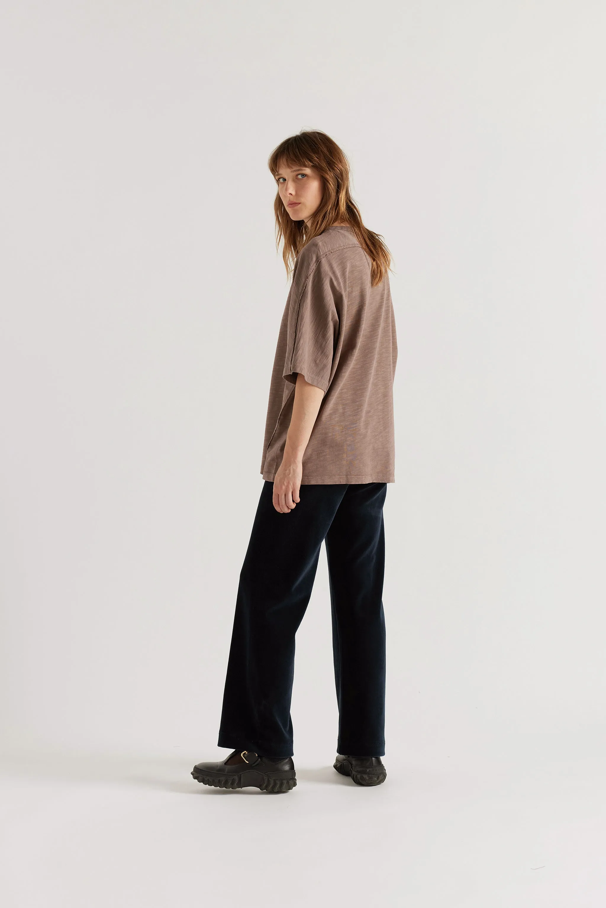 Overdyed Declare Tee Nut Brown sold by Kloke product image thumbnail 3