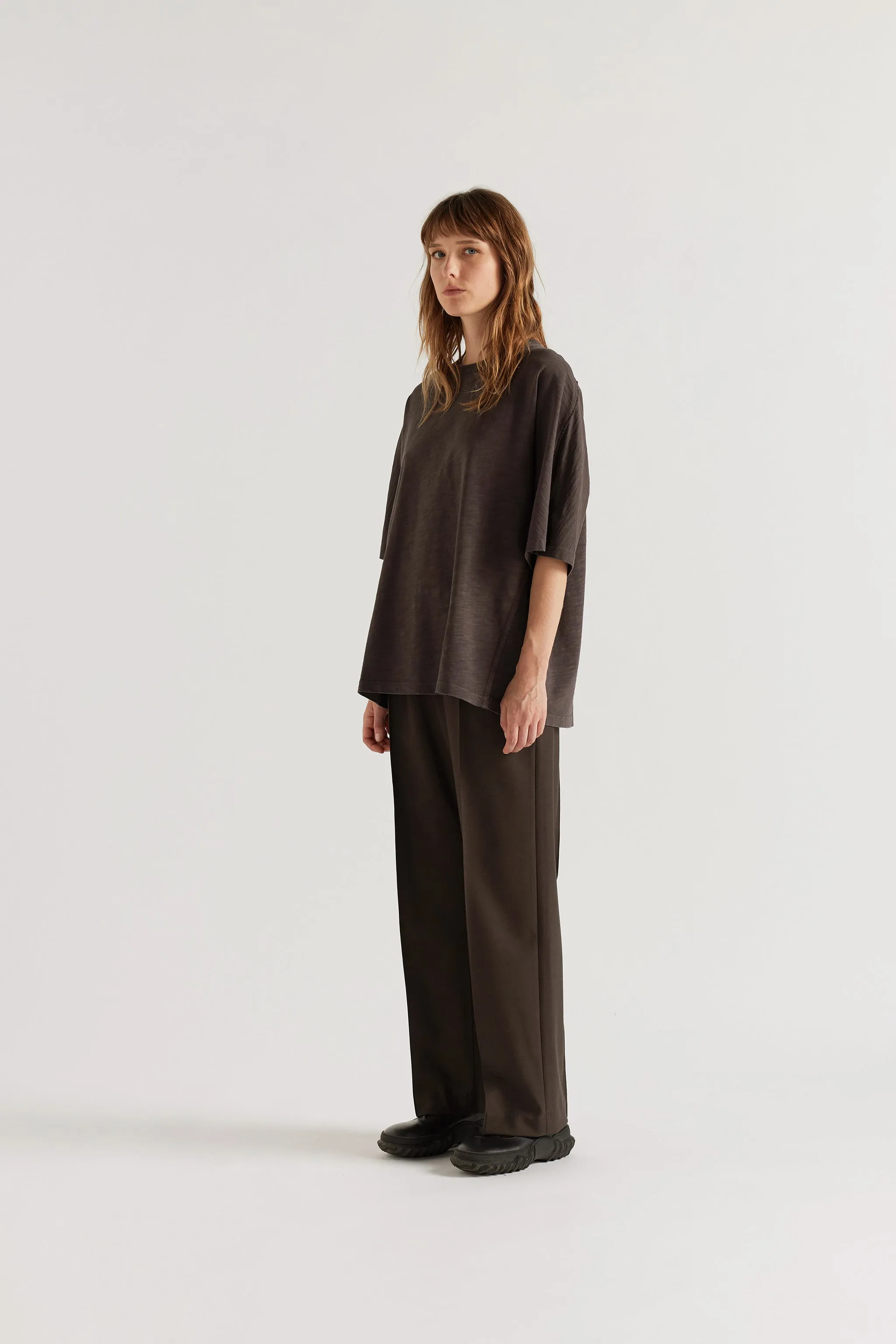 Overdyed Declare Tee Licorice sold by Kloke product image thumbnail 5