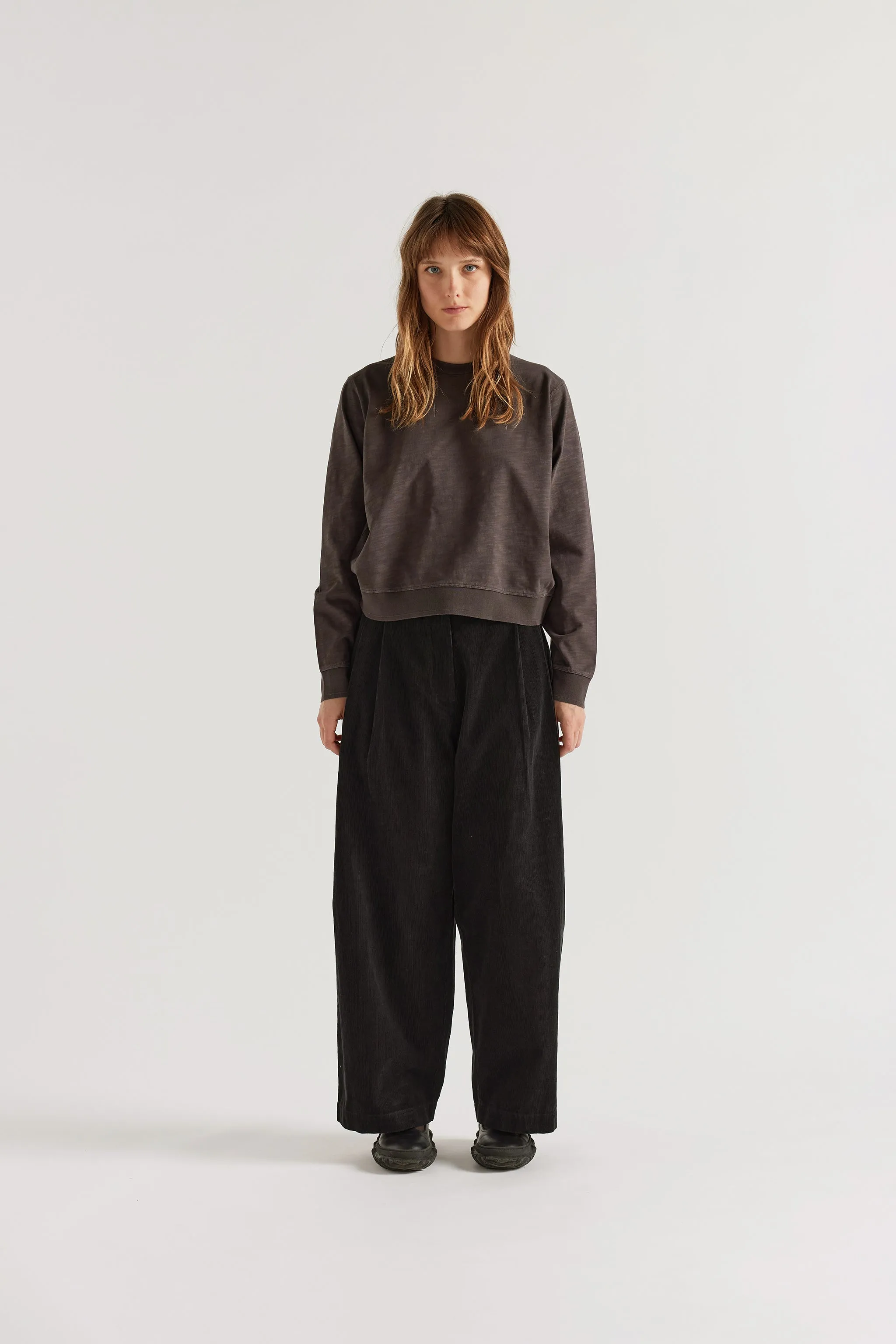 Luster L/s Top Licorice sold by Kloke