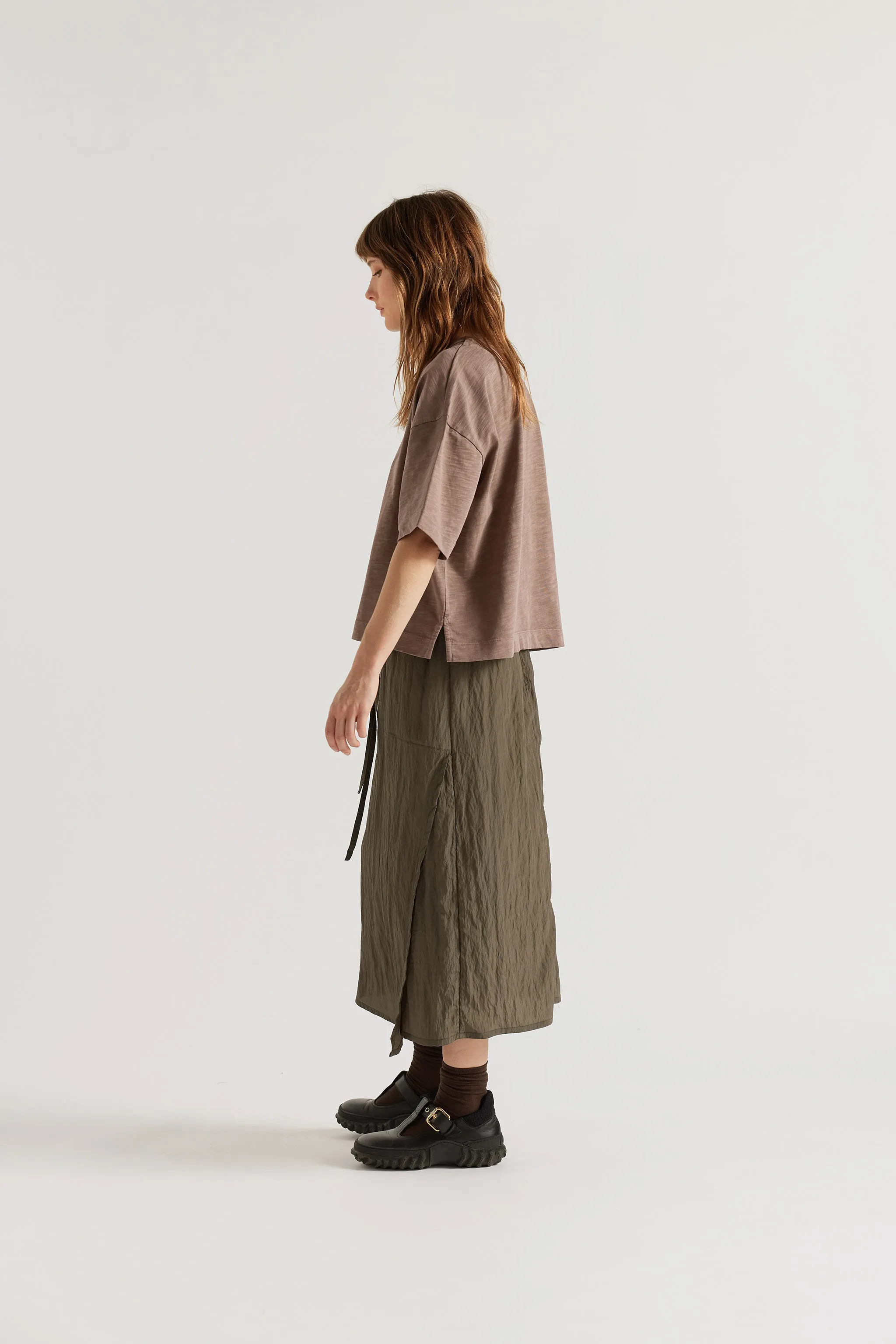 Obelisk Tee Overdyed Nut Brown sold by Kloke product image thumbnail 2