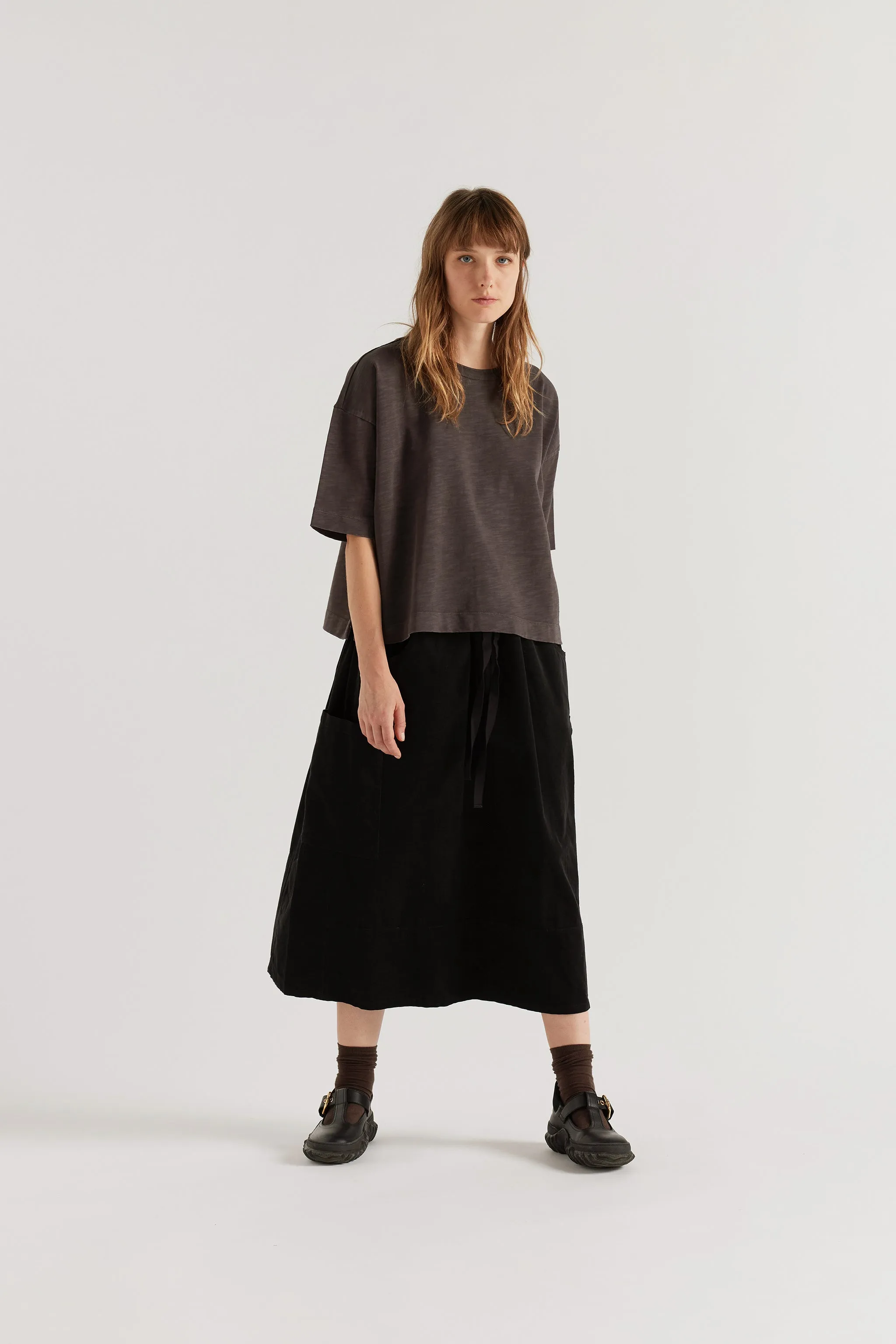 Overdyed Obelisk Tee Licorice sold by Kloke product image thumbnail 2