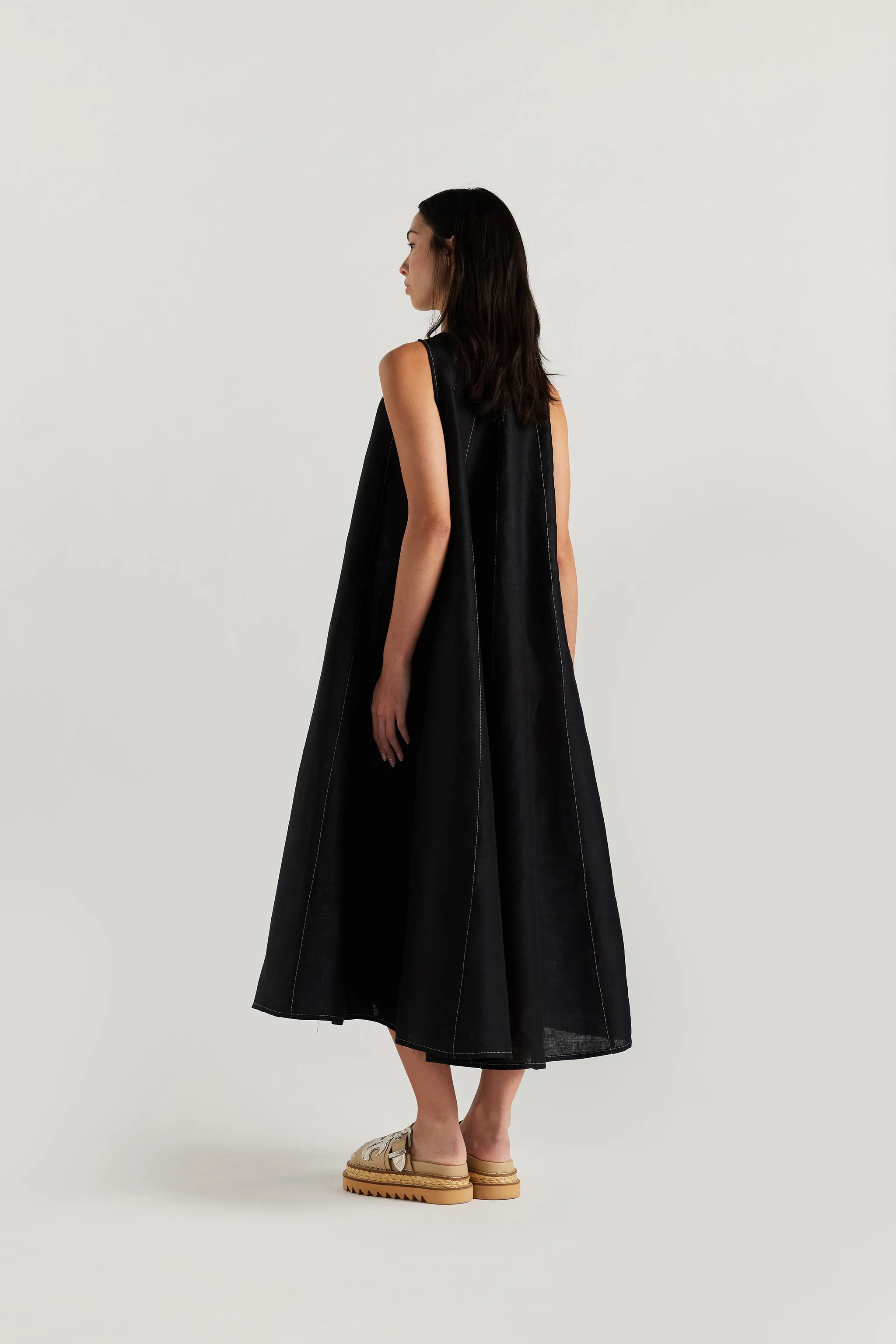 Mere Sunray Dress Black sold by Kloke product image thumbnail 2