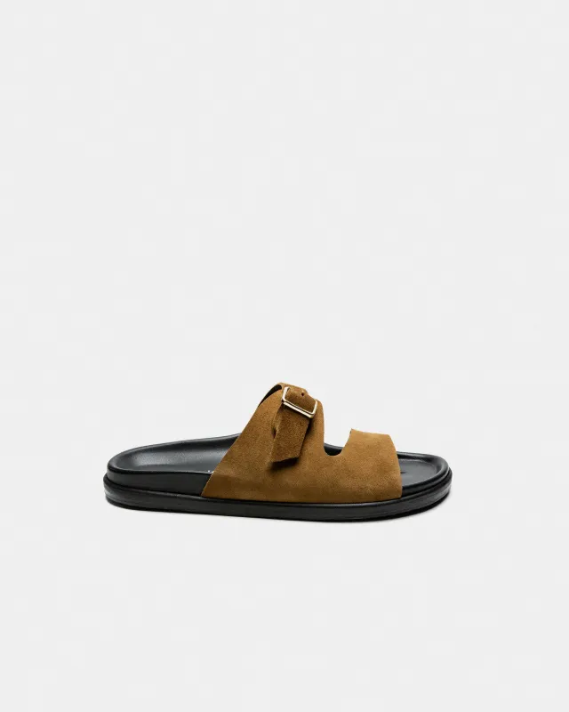 TILOS F - BROWN SUEDE sold by Kyma