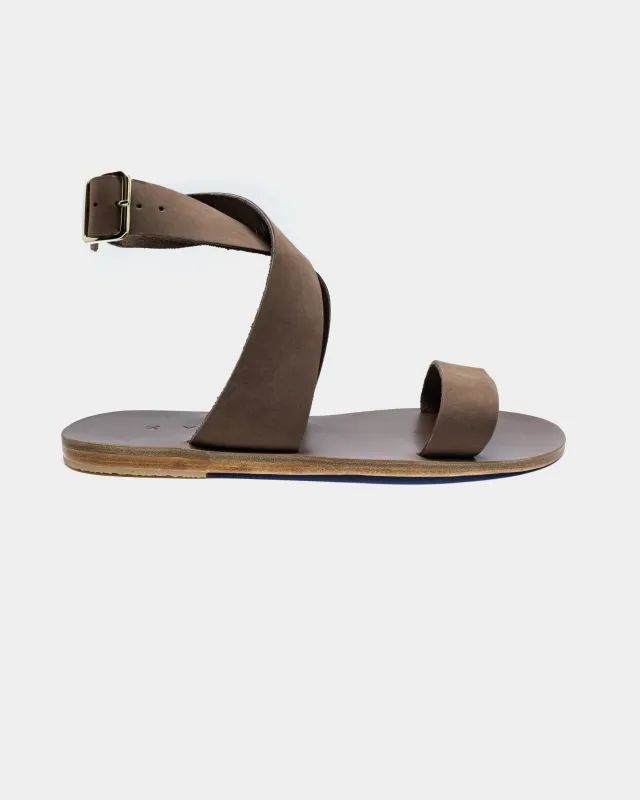 SKYROS - BROWN/BROWN SUEDE sold by Kyma