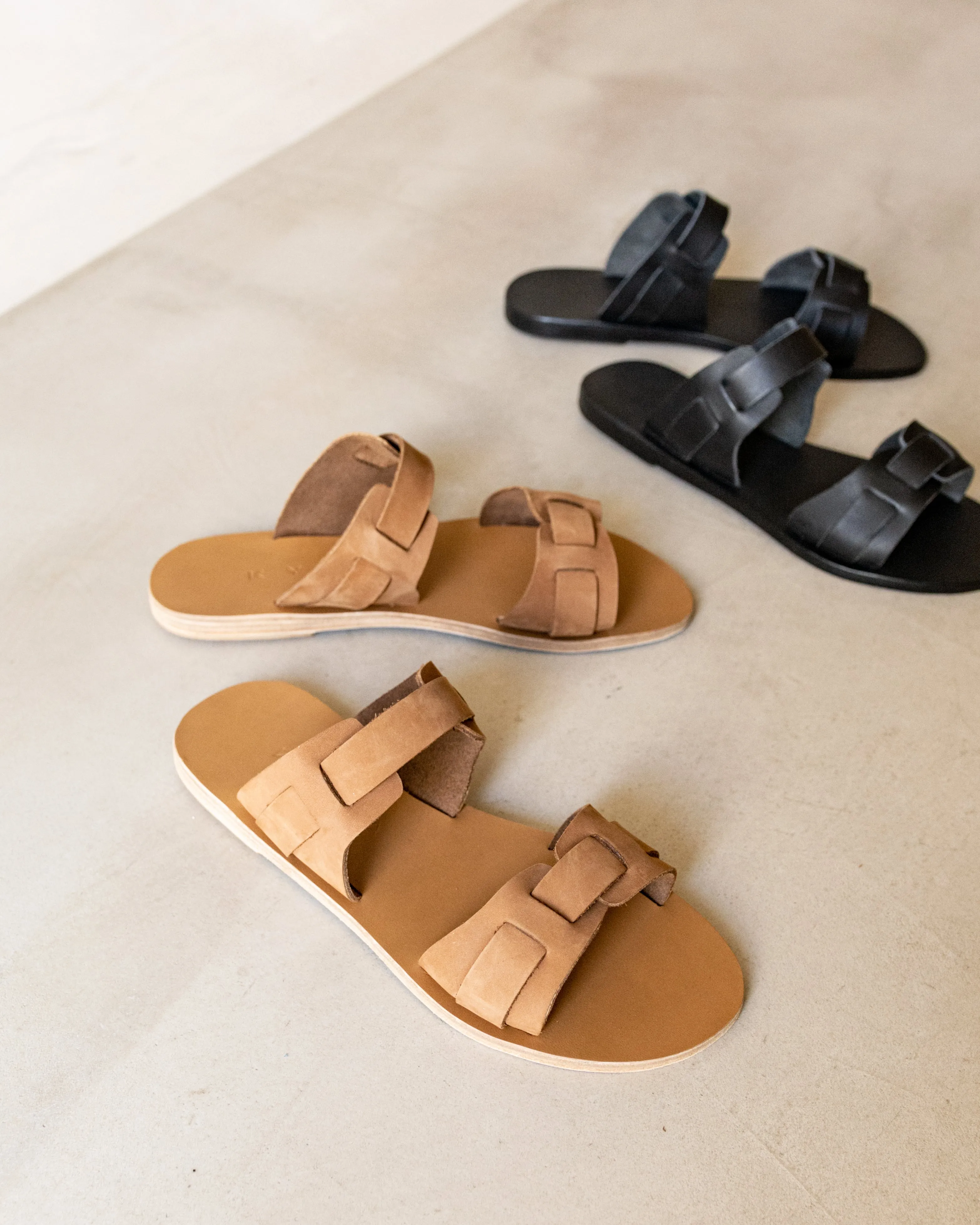 CORFU - LIGHT BROWN/LIGHT BROWN SUEDE sold by Kyma product image thumbnail 3