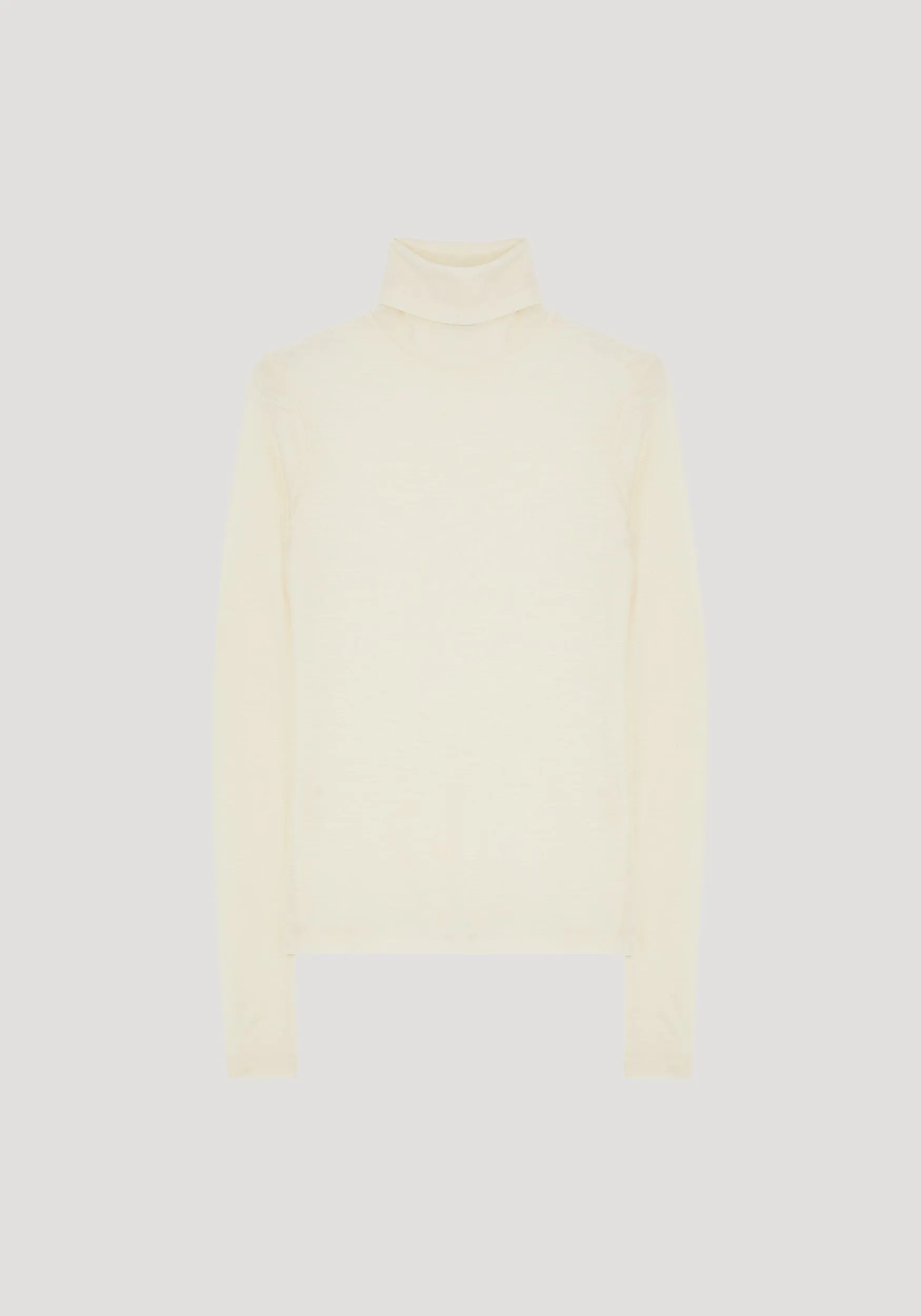 Fine merino turtleneck | off-white sold by Rohe product image thumbnail 5