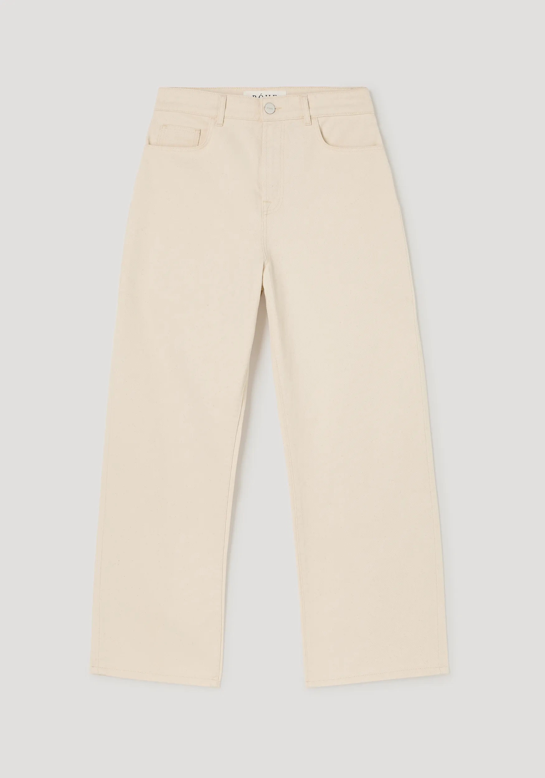 Baggy fit denim | ecru sold by Rohe product image thumbnail 5