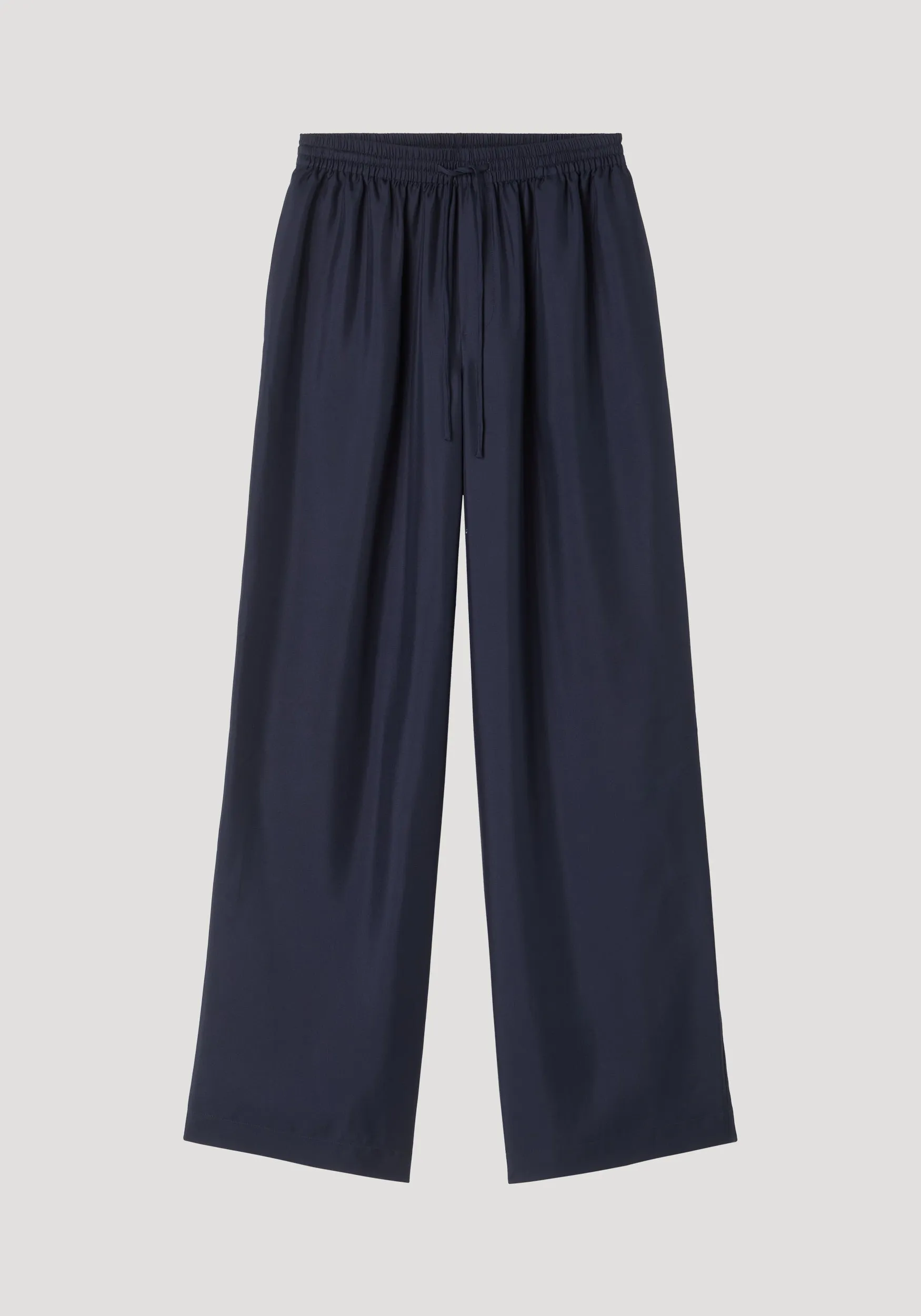 Wide leg silk trousers | night sold by Rohe product image thumbnail 5