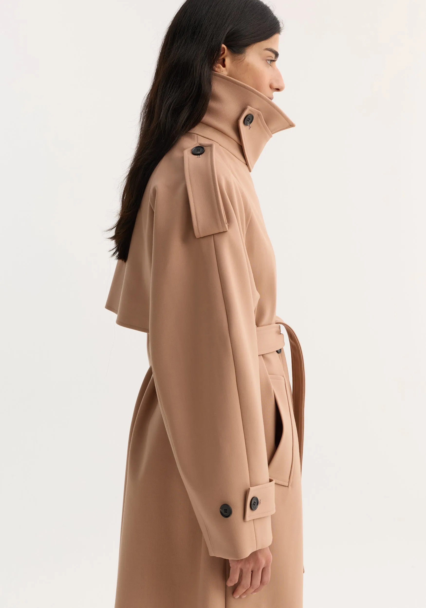 Oversized classic trench | powder sold by Rohe product image thumbnail 5