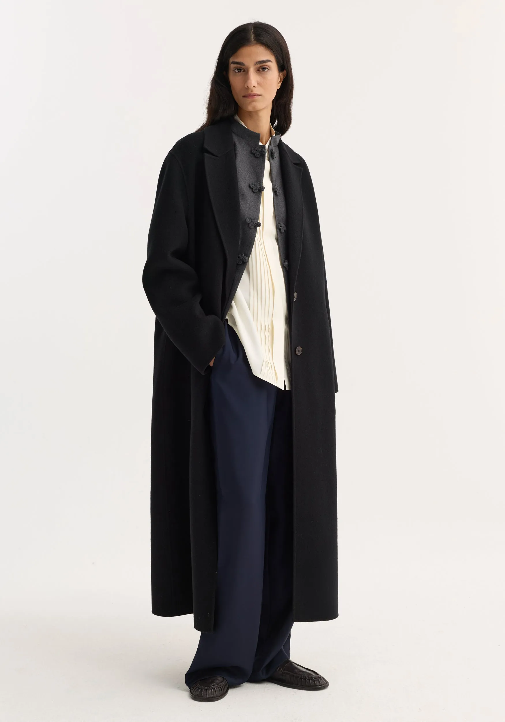 Double-faced coat | black sold by Rohe