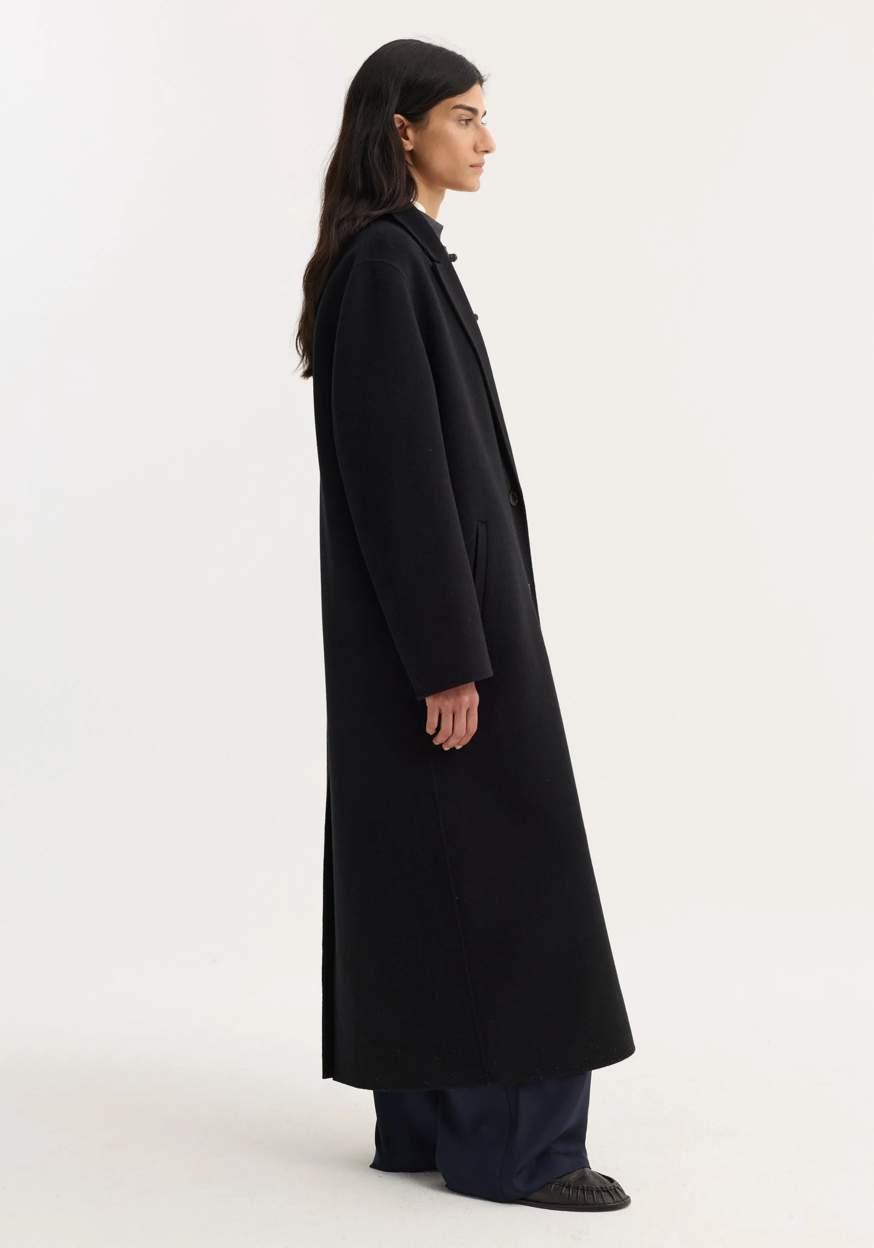 Double-faced coat | black sold by Rohe product image thumbnail 3