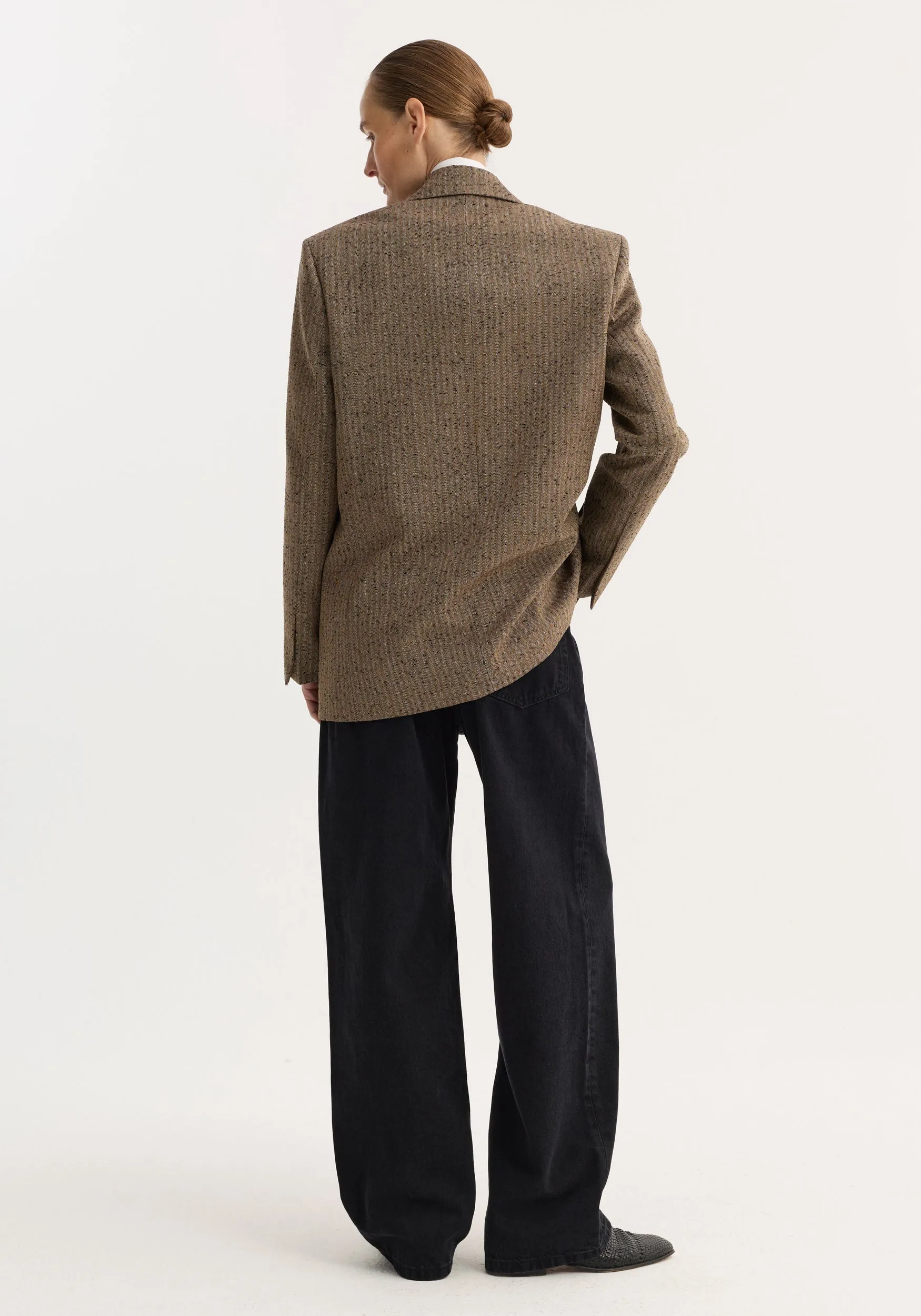 Double breasted blazer | herringbone sold by Rohe product image thumbnail 5