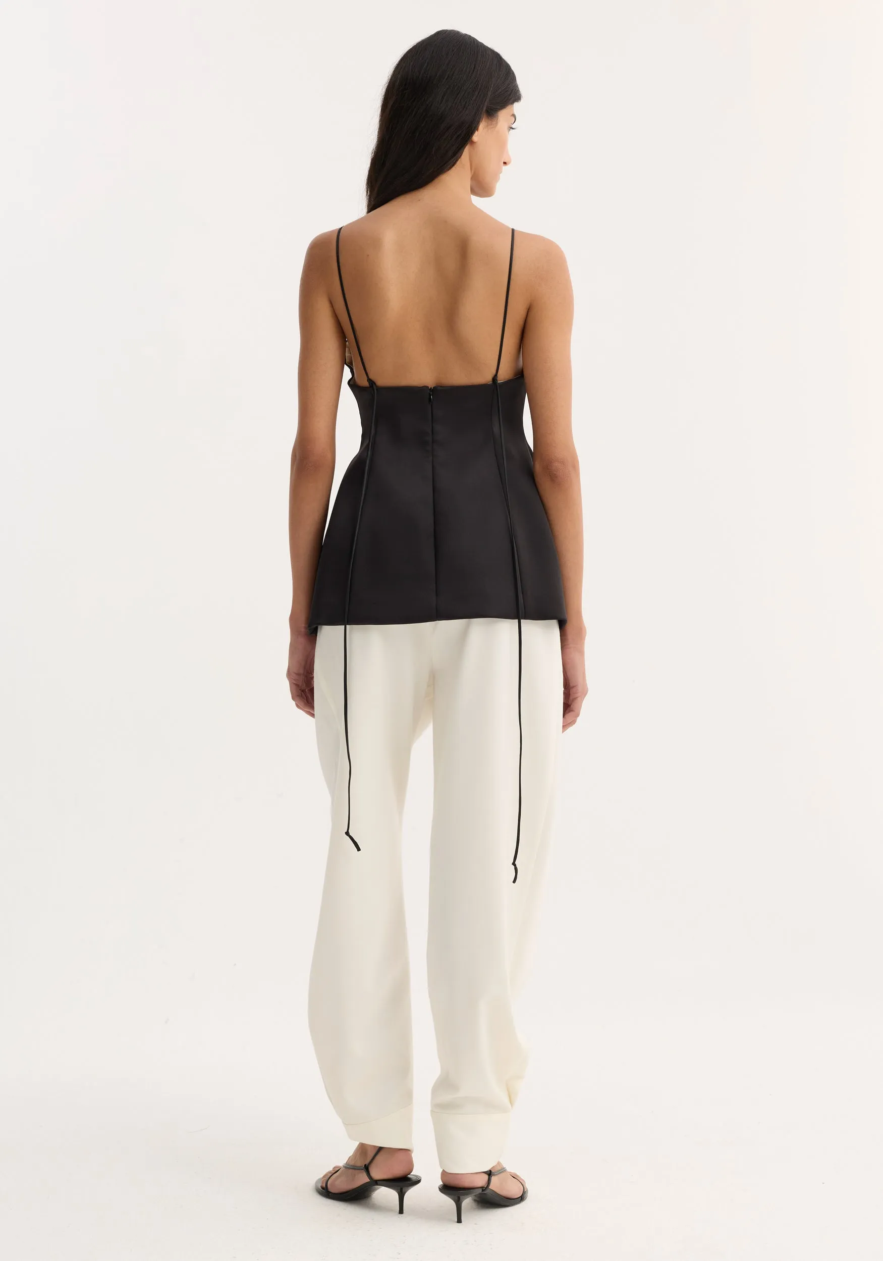 Bustier top | black sold by Rohe product image thumbnail 5