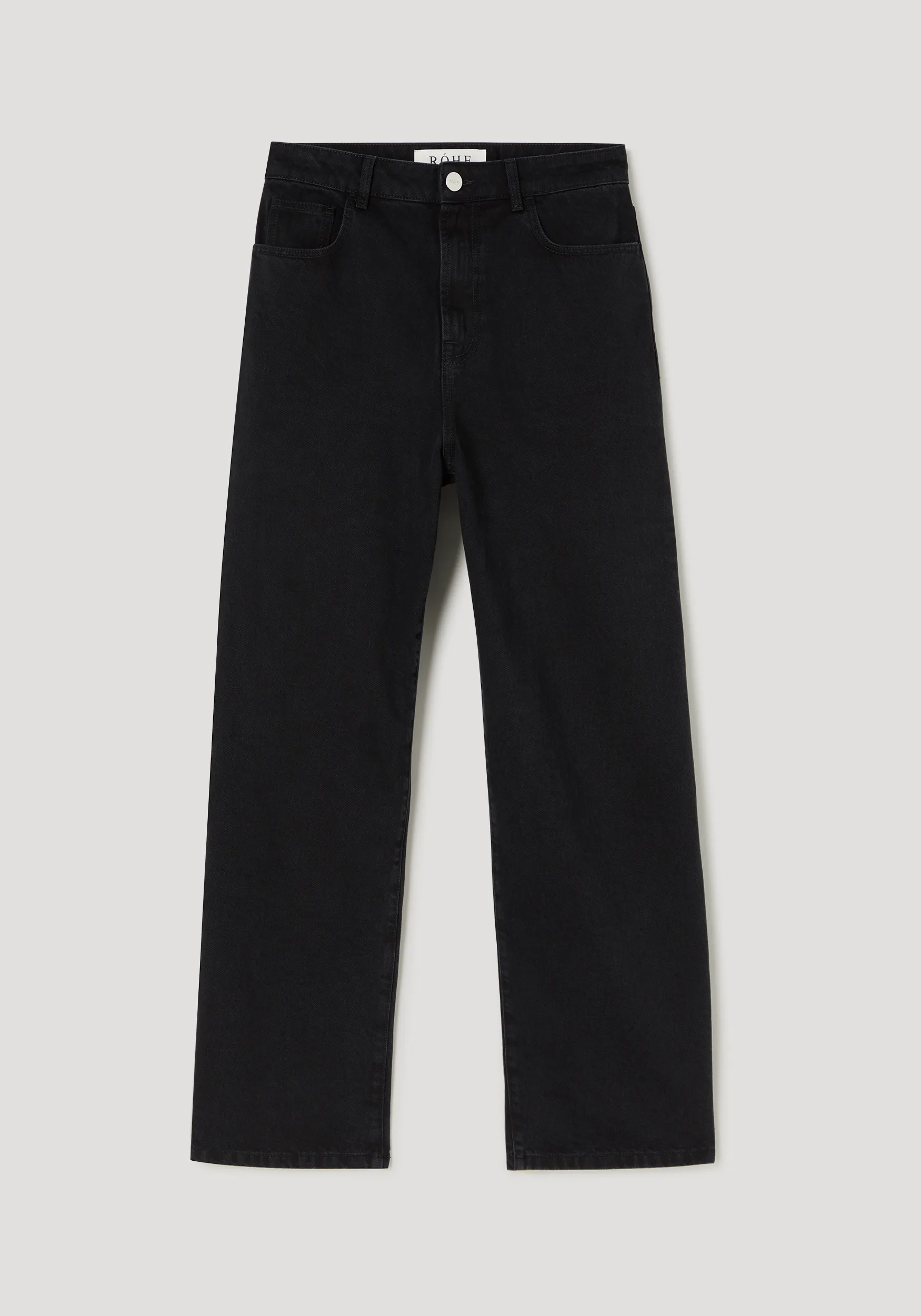 Baggy fit denim | black sold by Rohe product image thumbnail 5
