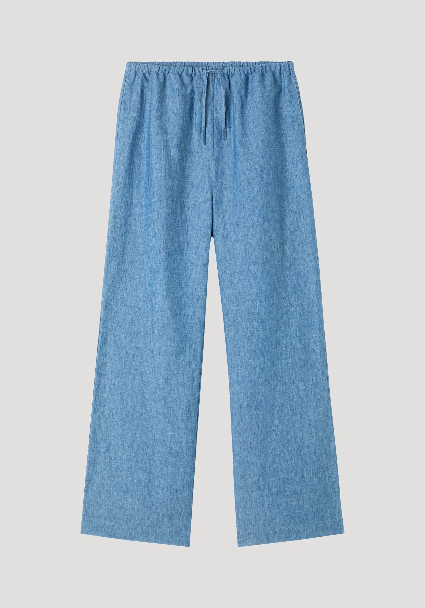 Relaxed fit trousers | ocean blue sold by Rohe product image thumbnail 5