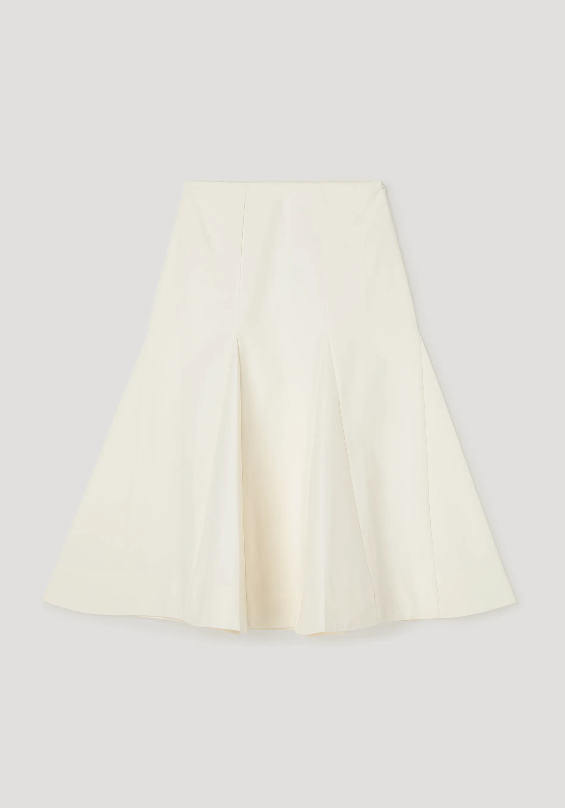 Sculptural cotton skirt | paper white sold by Rohe product image thumbnail 5