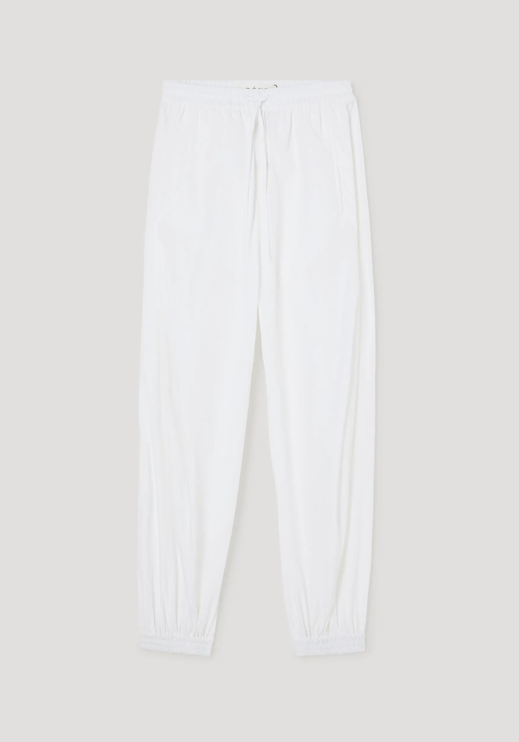 Balloon track pants | optic white sold by Rohe product image thumbnail 5
